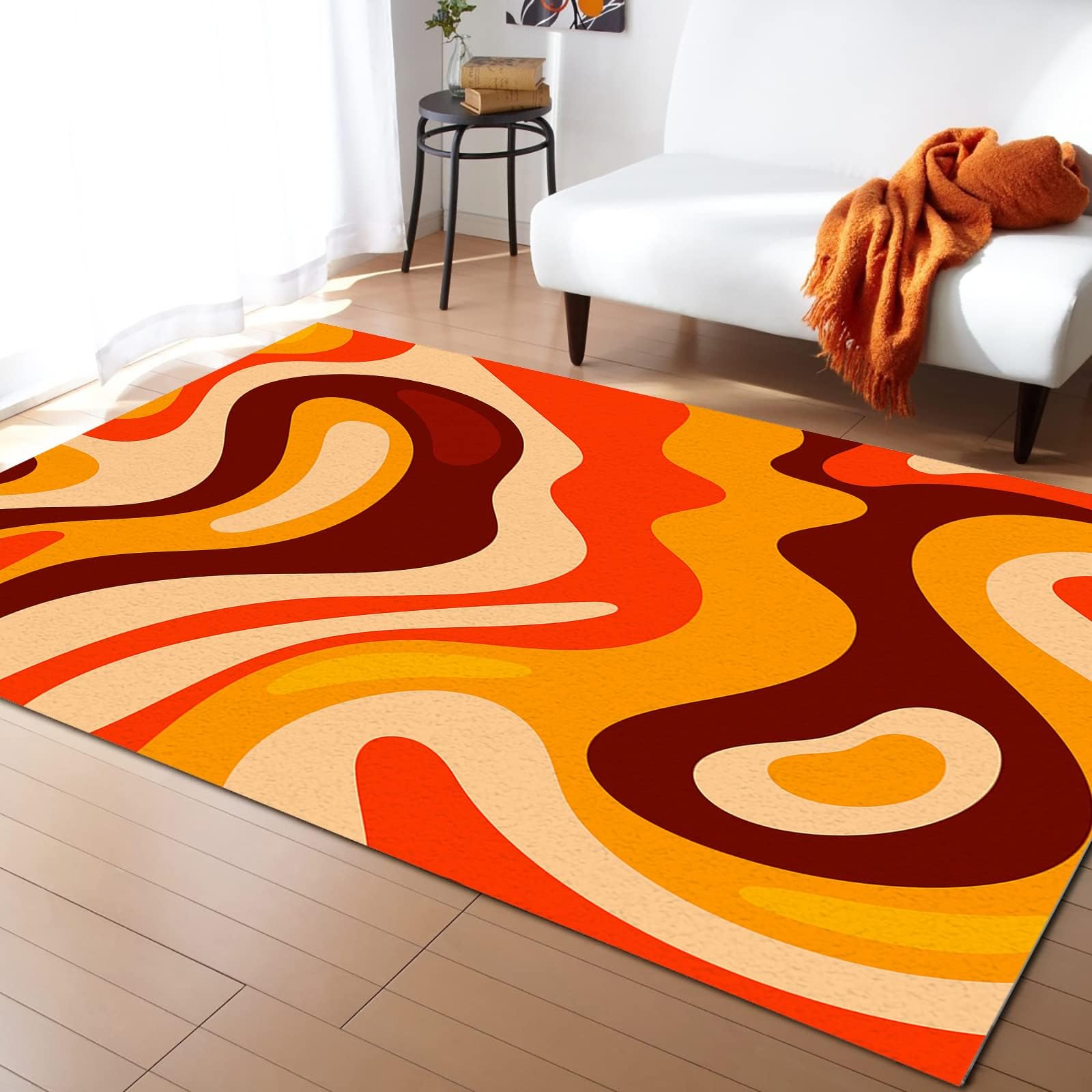 Tapis d'enfants non glissants intérieurs rose pour jouer sans risques