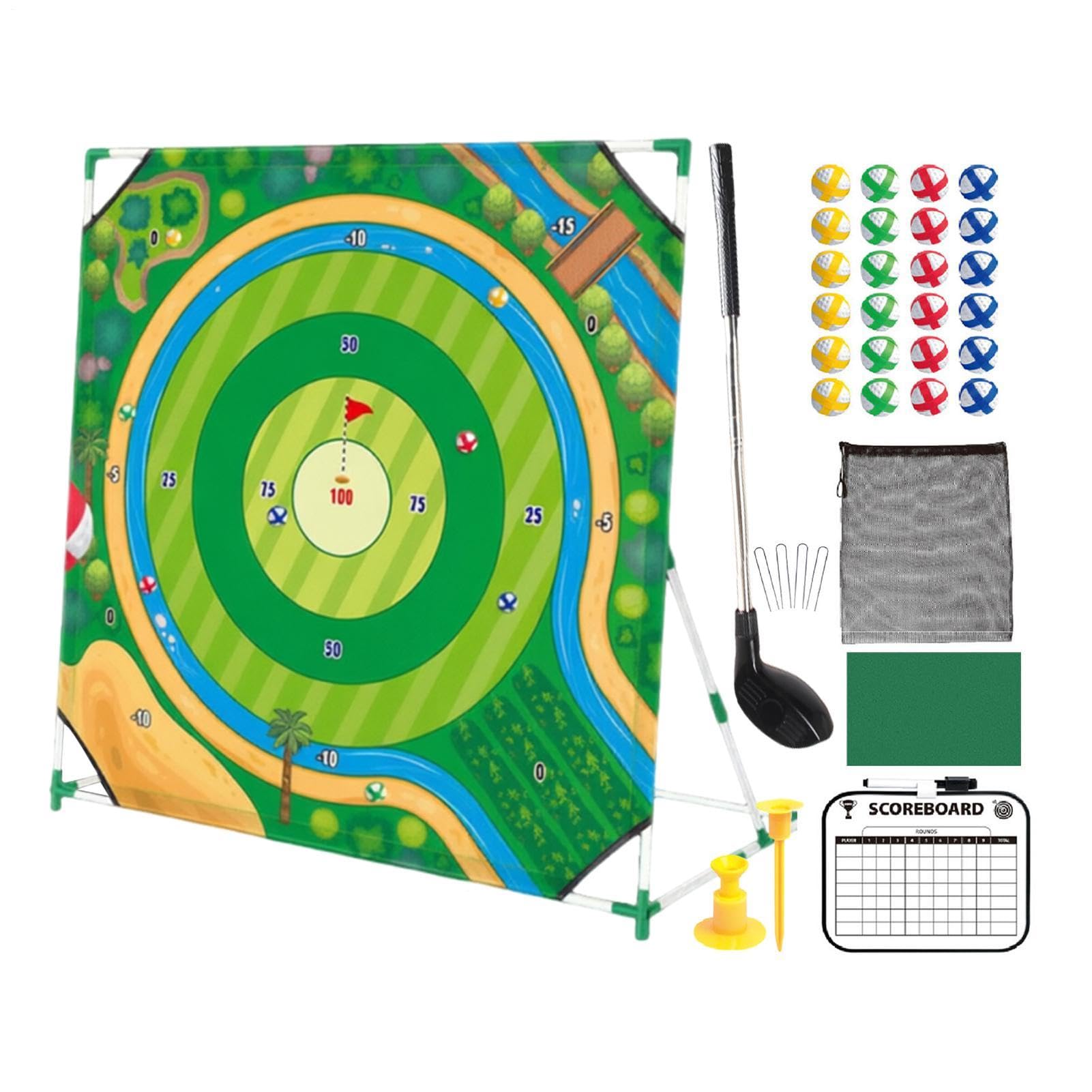 Set de Golf Chipping con Bolsa de Almacenaje Práctica de Putting