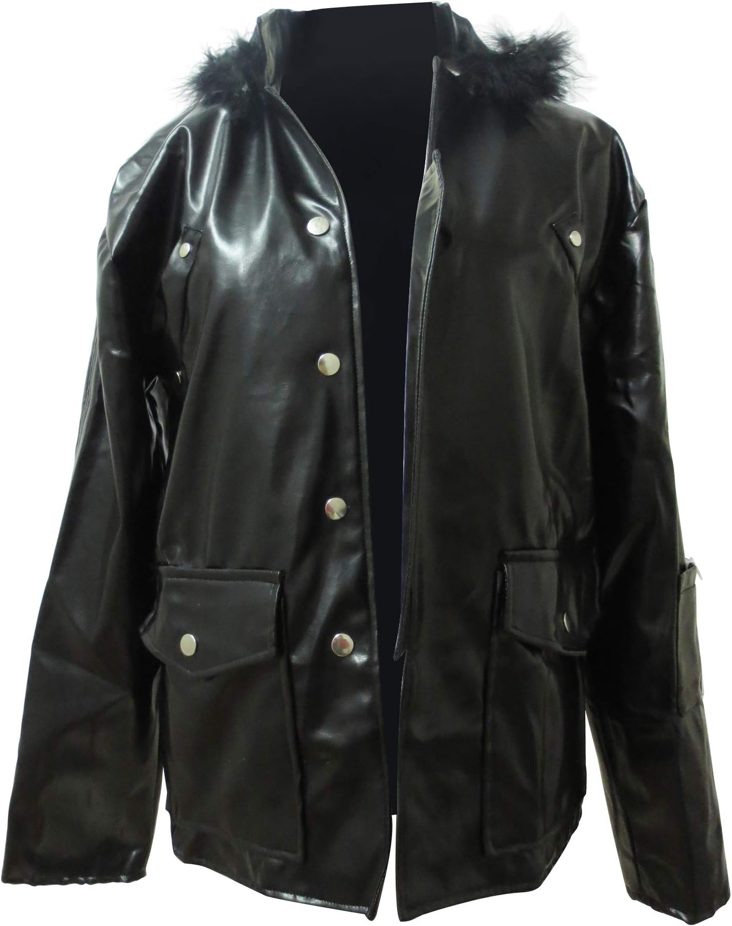 Red Clan Leader Mikoto Suoh Black Coat Jacket Cosplay Costume