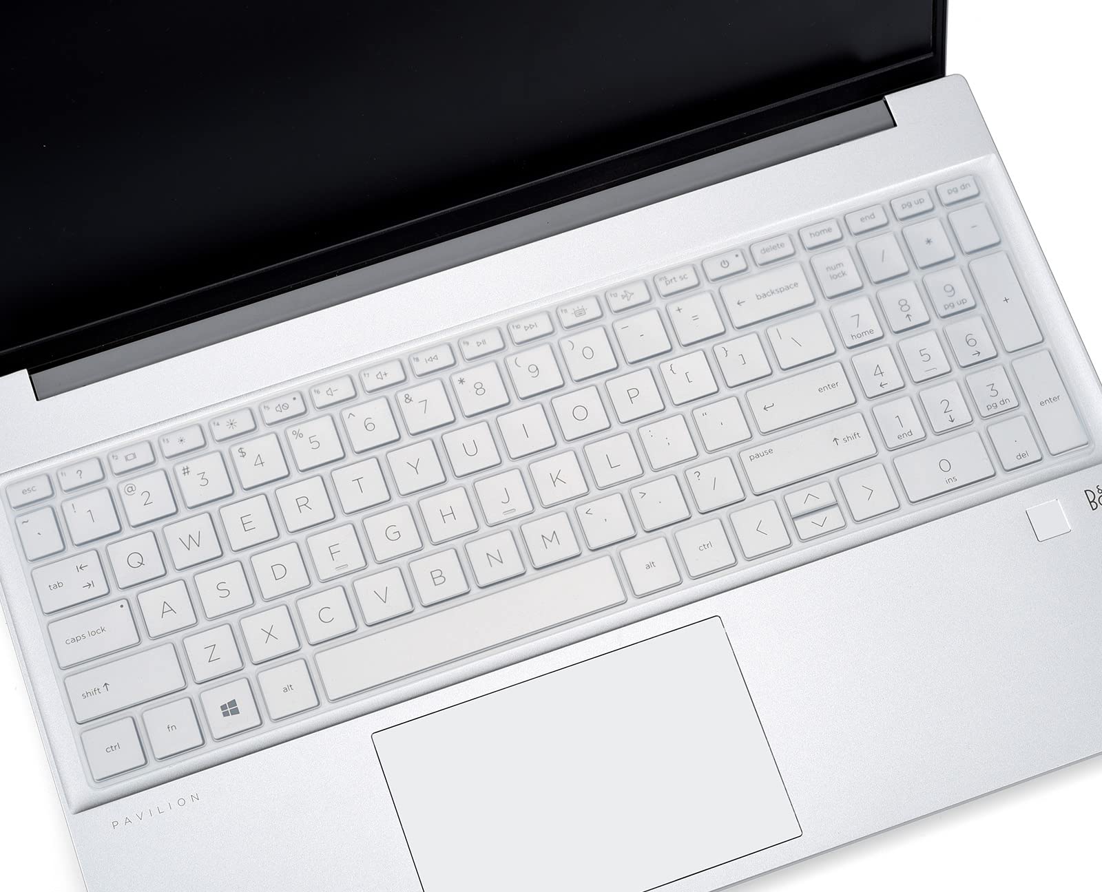 Keyboard Cover for 2022 2021 17.3" HP 17z 17z-cp000 17z-ca200 17-cn1053cl cn1063cl cn0053cl cn0065cl cn0010nr cn0020nr cn0021nr cn0013dx cp0025cl cp0035cl cp1035cl cp0010nr cp0076nr cp0013dx-Clear