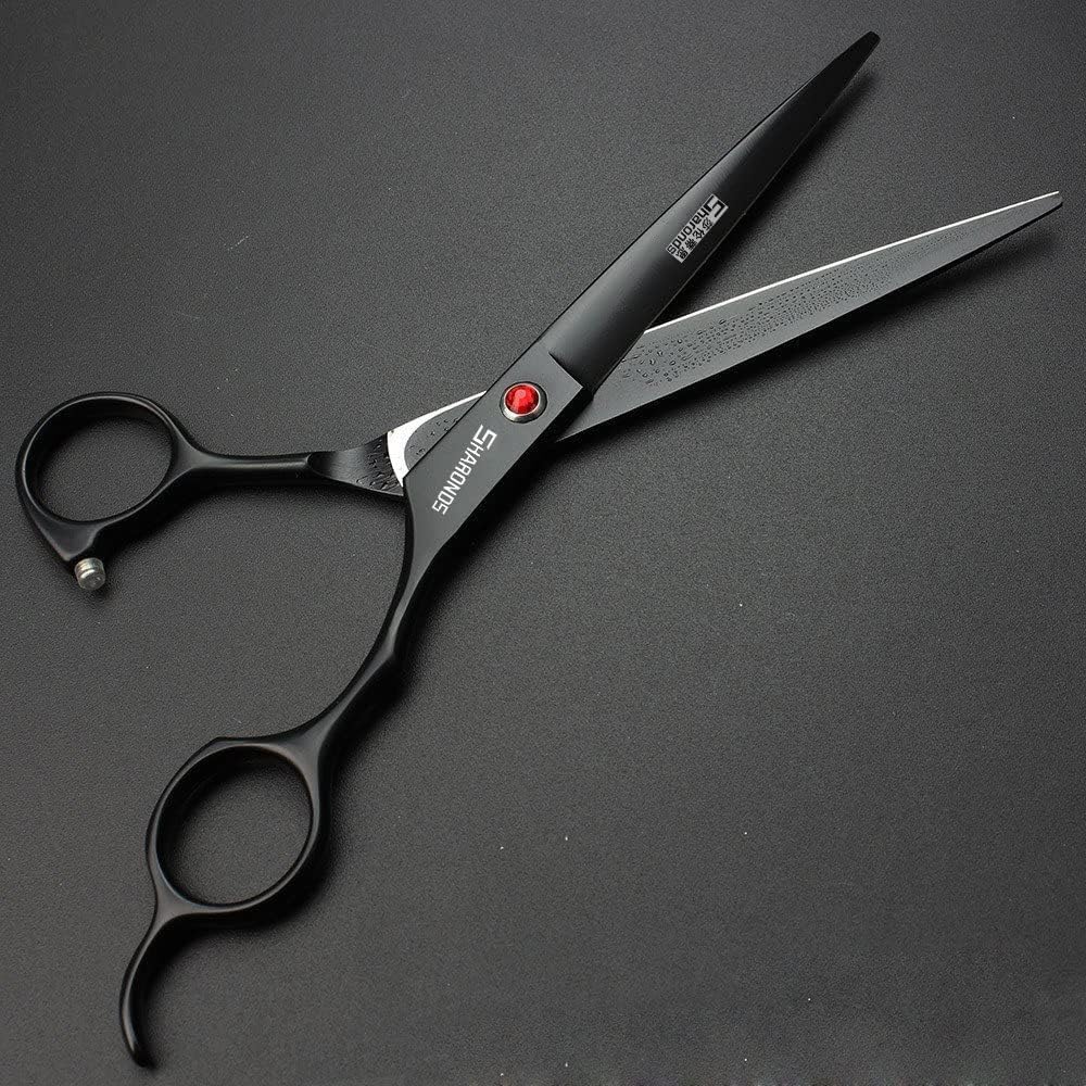 SHARONDS 7 pollice Professionale Parrucchiere Forbici Set Squisito Rosa Modello Parrucchiere Forbici Speciali Styling Strumento In Acciaio Inox Multifunzionale Parrucchiere Set