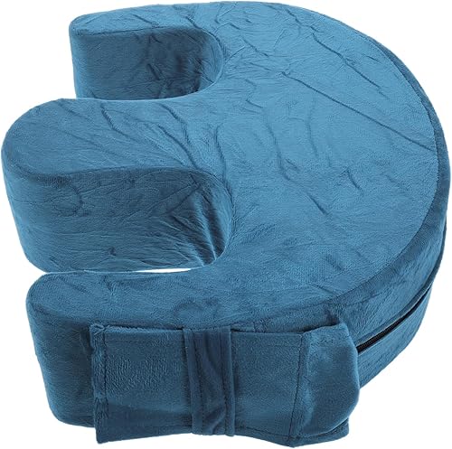 GALPADA Cuña de apoyo de enfermería para ancianos, almohadilla de cuidado postrada en cama con parte inferior antideslizante, lavable a máquina,