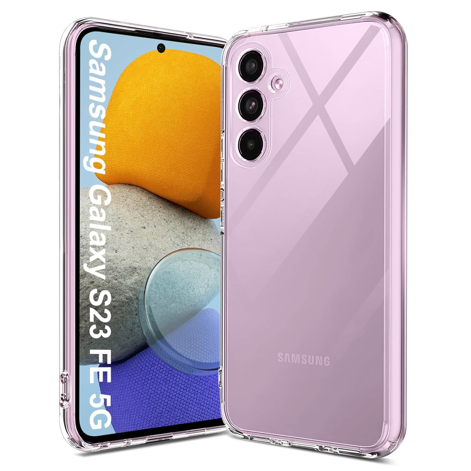 Etechnic Samsung Galaxy S23FE 5G Back Cover | Slim Soft Back Case for Samsung Galaxy S23FE 5G (Transparent) (B0CNQ5K3DY) Amazon Price History, Amazon Price Tracker