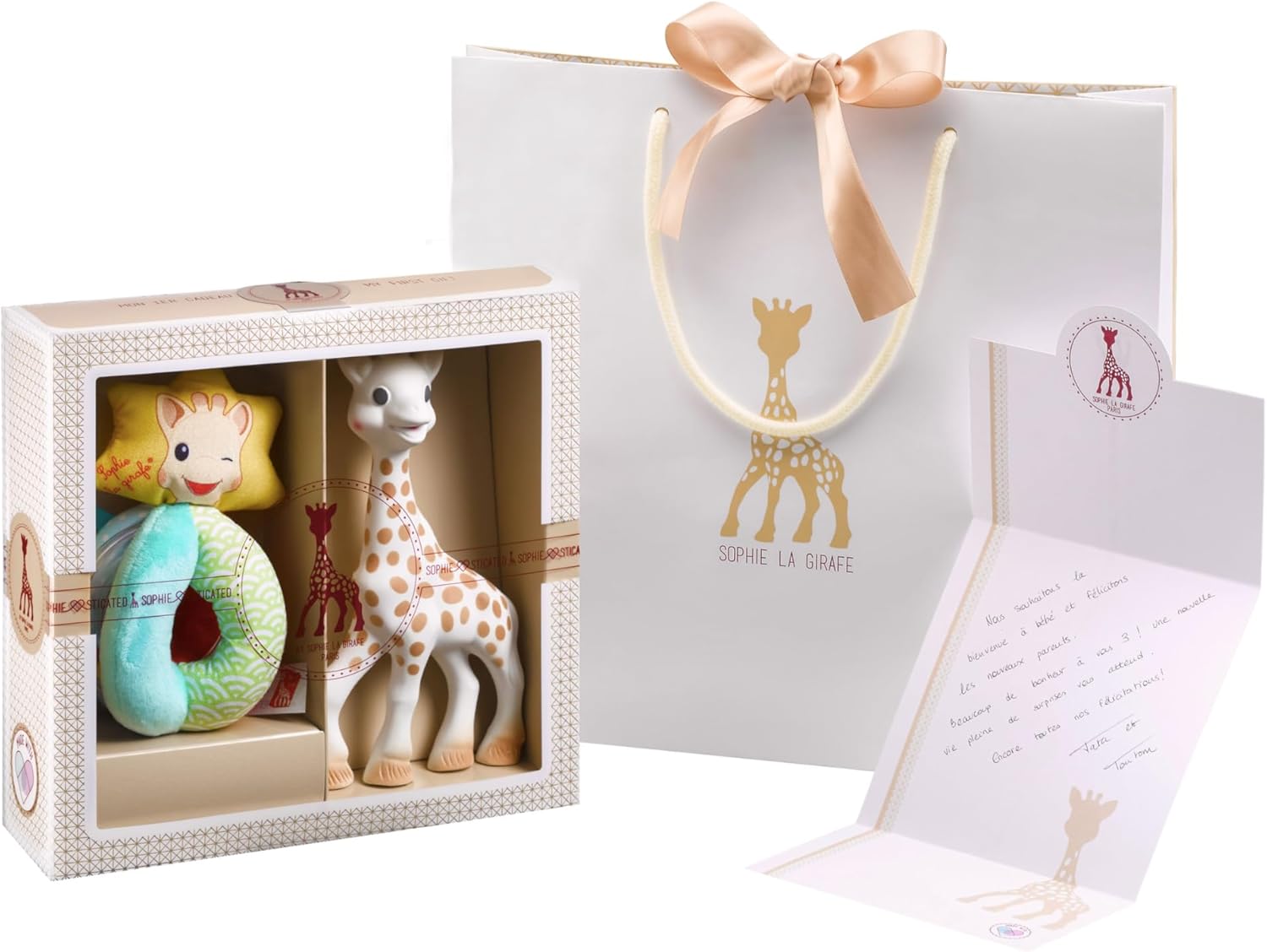 Sophie la girafe Sophiesticated Original Teether with Soft and Sense ...