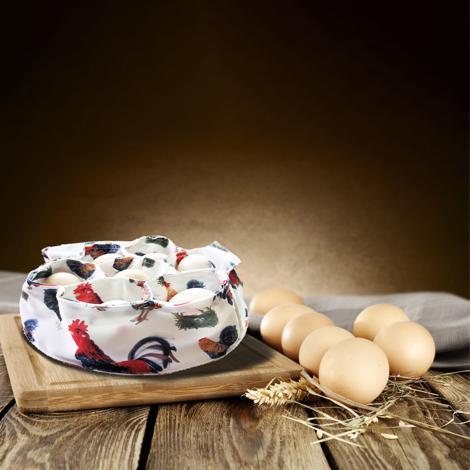 2x Mini-Eiersammelkörbe Mit 7 Fächern - Praktisch Für Bauernhof, Garten & Ostern