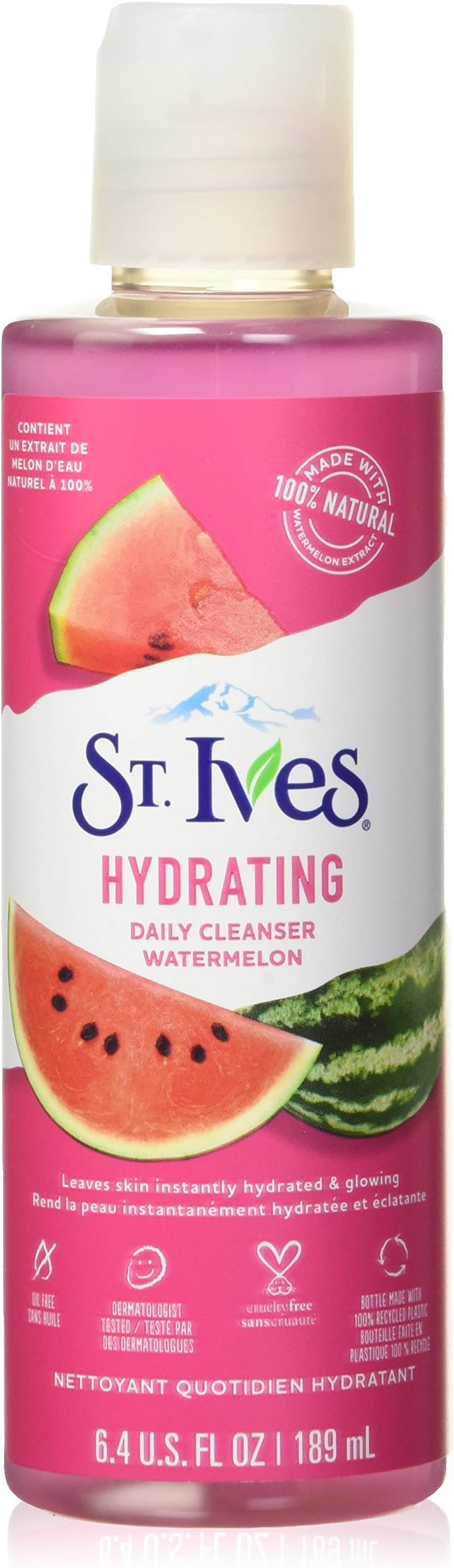 St. Ives Hydrating Watermelon Daily Cleanser - 6.4oz, pack of 1