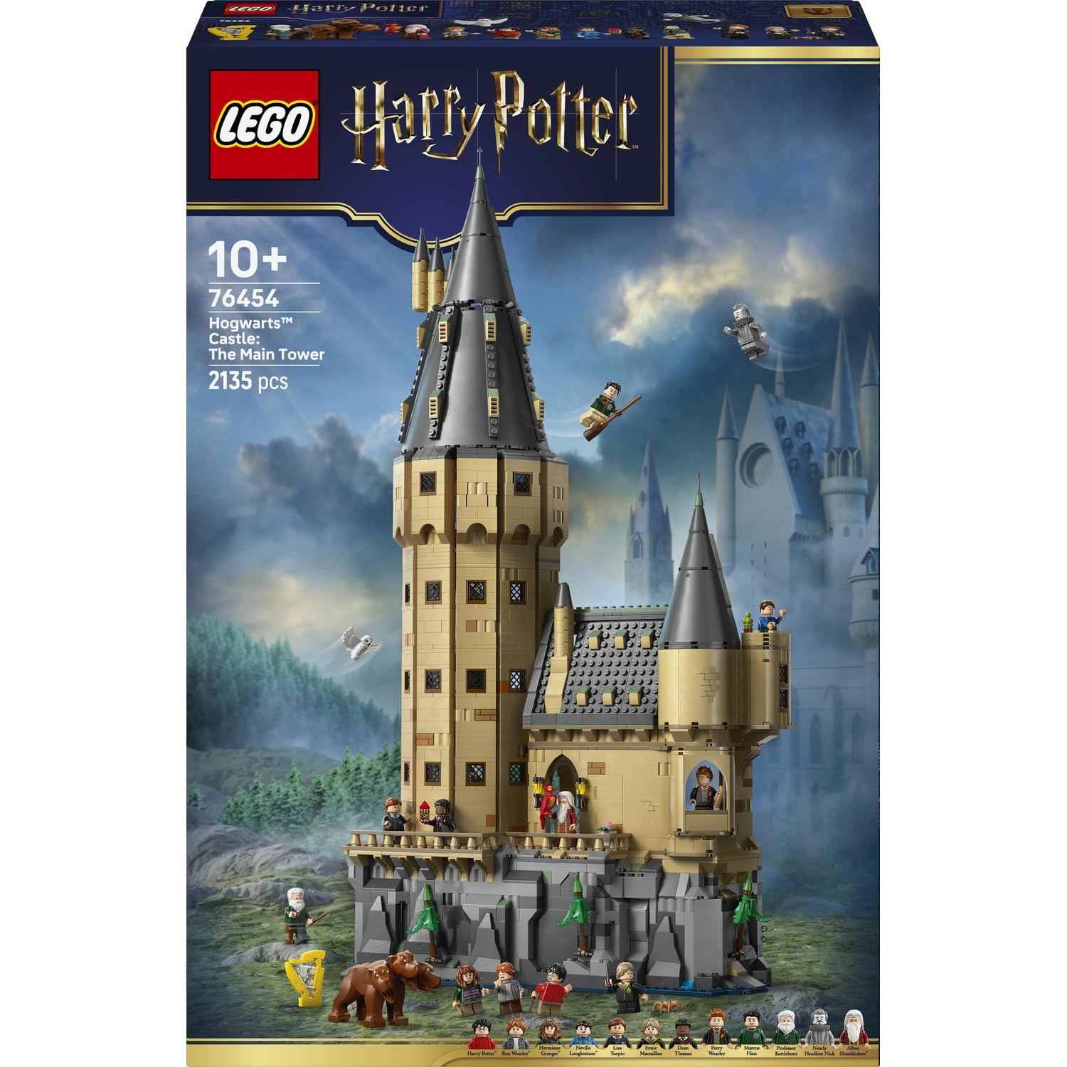 LEGO Harry Potter Hogwarts Castle: The Main Tower 76454 | Toys for 10+ Year Old Boys & Girls, Interactive Castle Model, 12 Minifigures, Wizard Chess Room, Gift Idea, 2135 Pieces