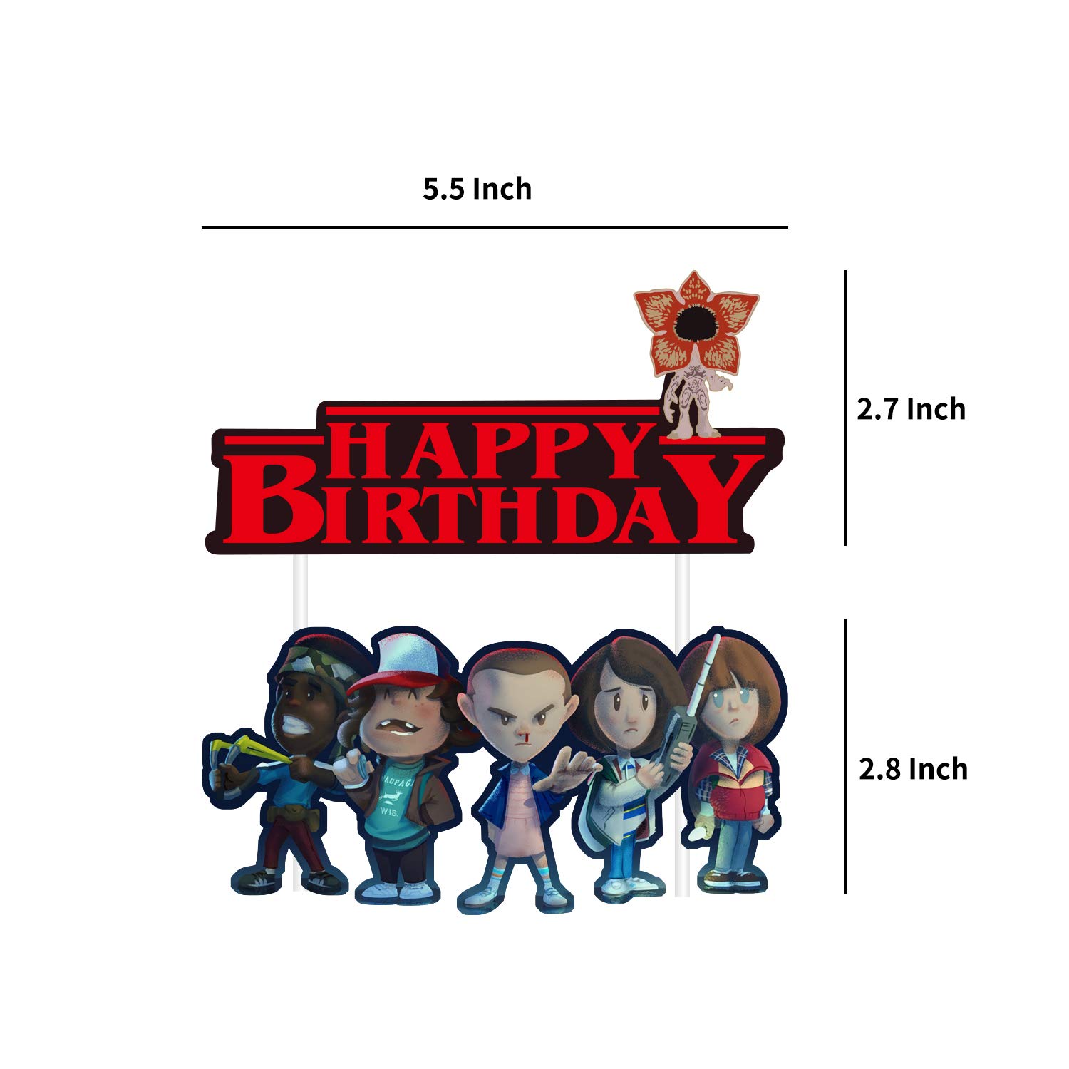Buy Nelton Birthday Party Supplies For Stranger Movie Things Includes