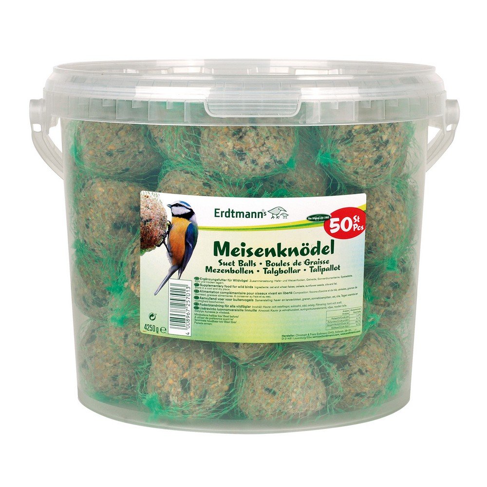 Toulifly Erdtmann Suet Balls Tub, Pack of 50