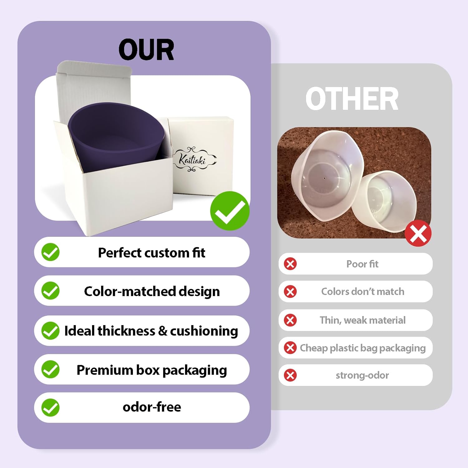 Silicone Boot Compatible with Brumate Era 40 oz 30 oz Tumbler, Anti-Slip Bottom Sleeve Cover Bumper, Scratch-Resistant Protective Accessories, BPA-Free (Dark Aura) - Image 7