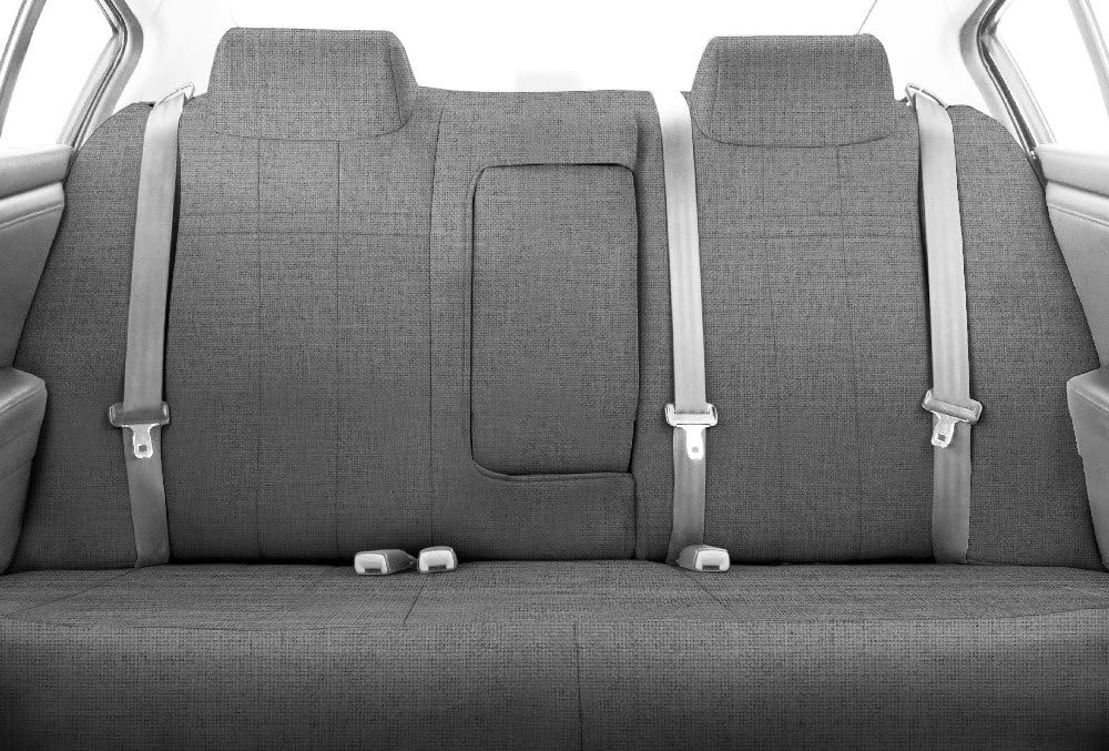 CalTrend Front 40/60 Split Bench Seats, Tweed Seat Covers for 2000-2004 Toyota Tundra Beige Beige Insert and Trim