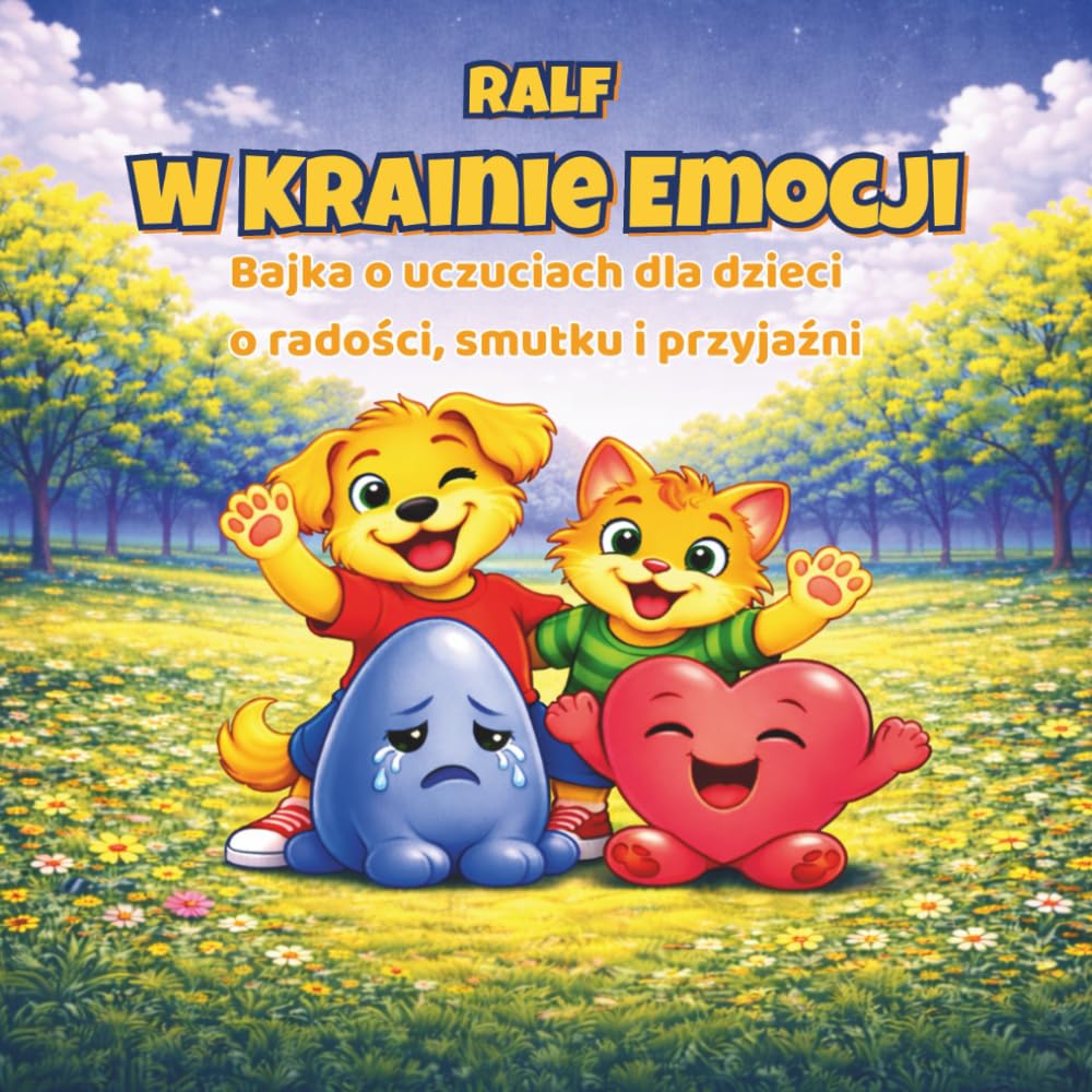 Ralf w Krainie Emocji: Bajka o uczuciach dla dzieci o radości, smutku i przyjaźni