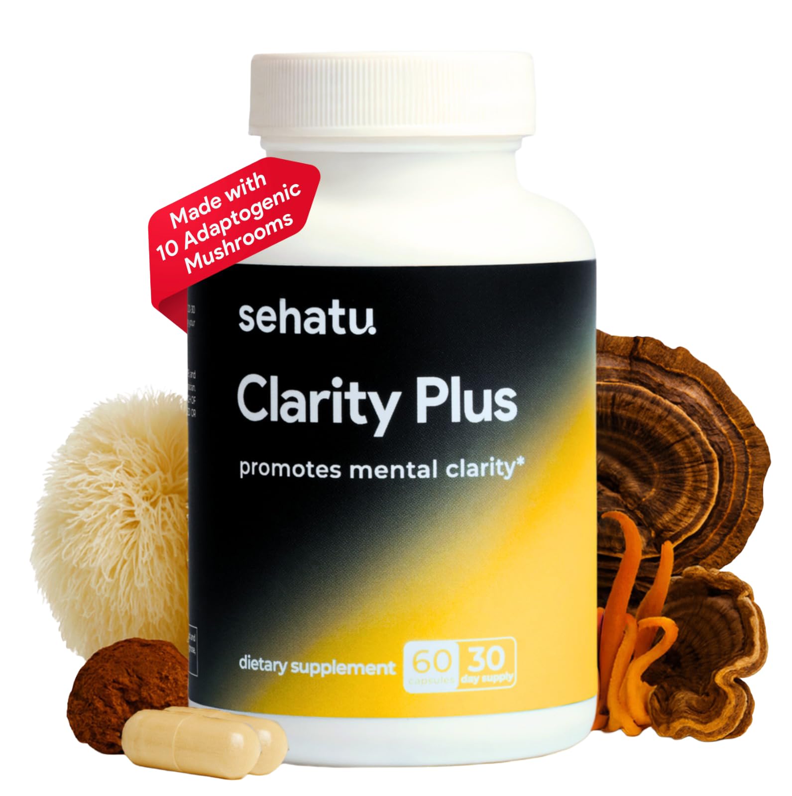 サプリメント kussy Amazon.com: SEHATU Clarity Plus Cognitive Wellness Supplement