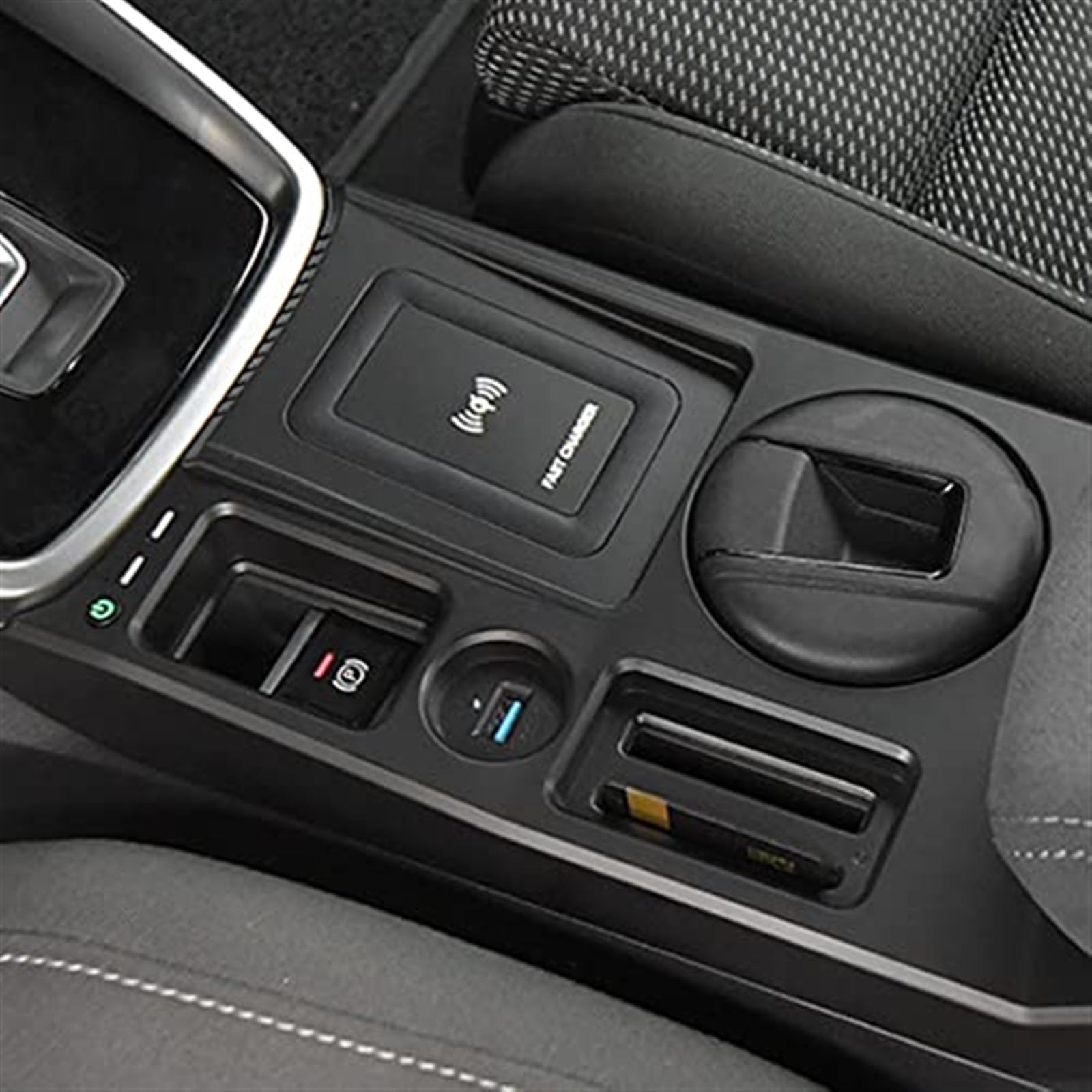 Bezprzewodowa ładowarka samochodowa uchwyt do ładowania telefonu Qi mata Panel kołyski, dla Audi, A3 2020 2021 akcesoria do centralnego sterowania wnętrza samochodu Samochodowa płyta ładująca