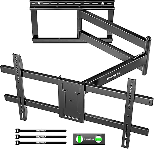 Miniatura 11 de monTEK Soporte de pared para TV de brazo largo para la mayoría de televisores de 23 a 65 pulgadas, extensión de 29 pulgadas de brazo giratorio