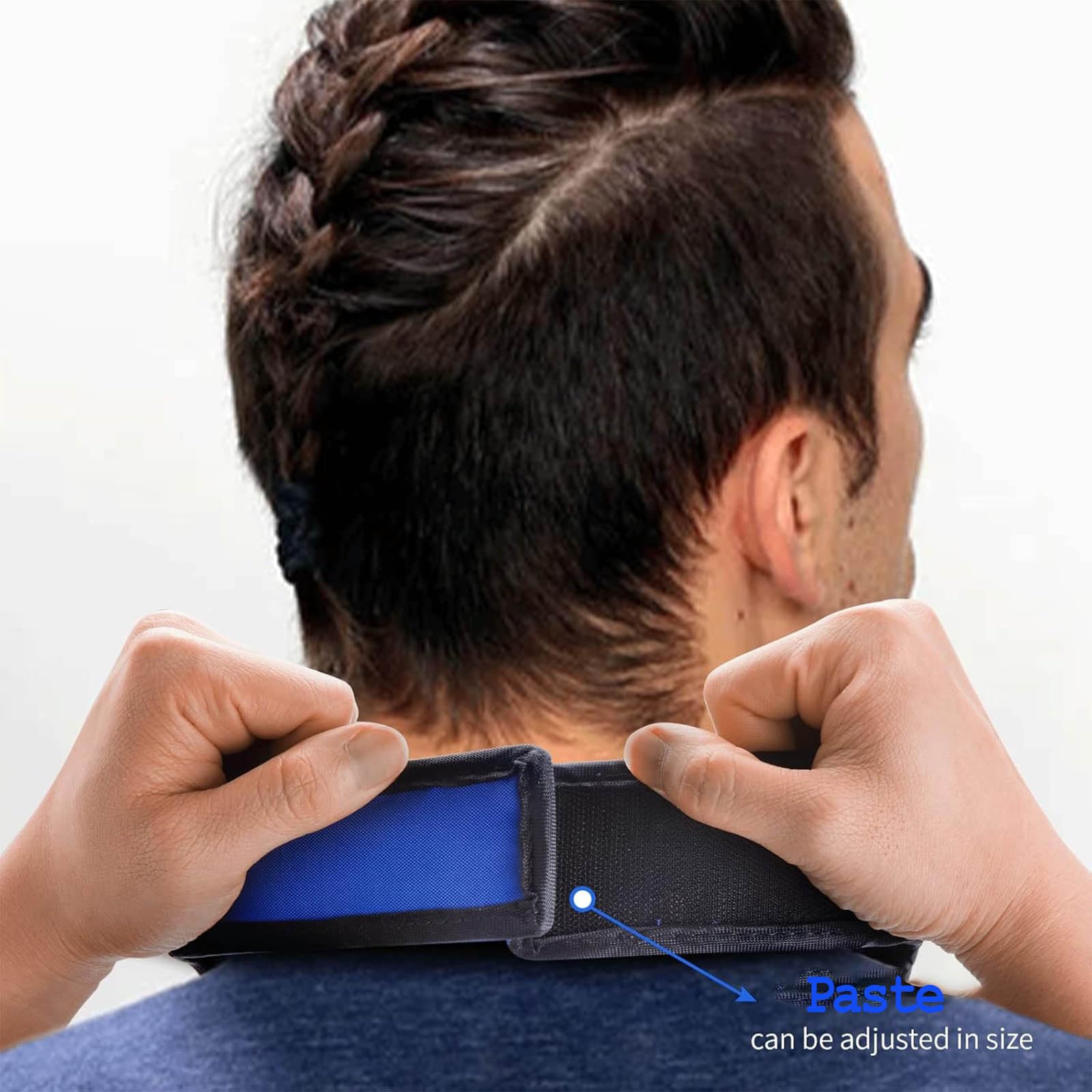 Delantal de plomo para tiroides, collar protector de tiroides de plomo para rayos X, protector de cuello resistente a la radiación, para protección de rayos X, resonancia magnética, tomografía co