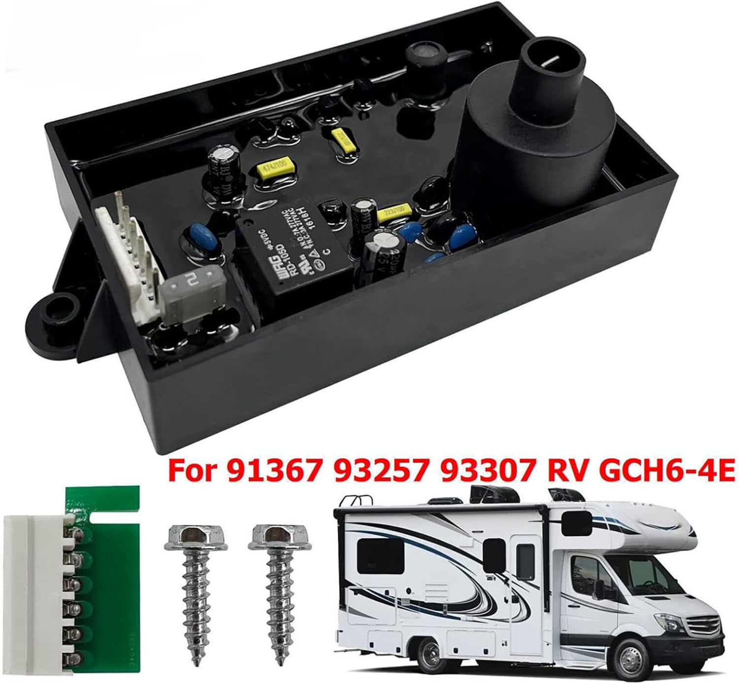 Replacement RV Water Heater Control Board For Atwood GCH6-4E GCH6-6E 91367 93257