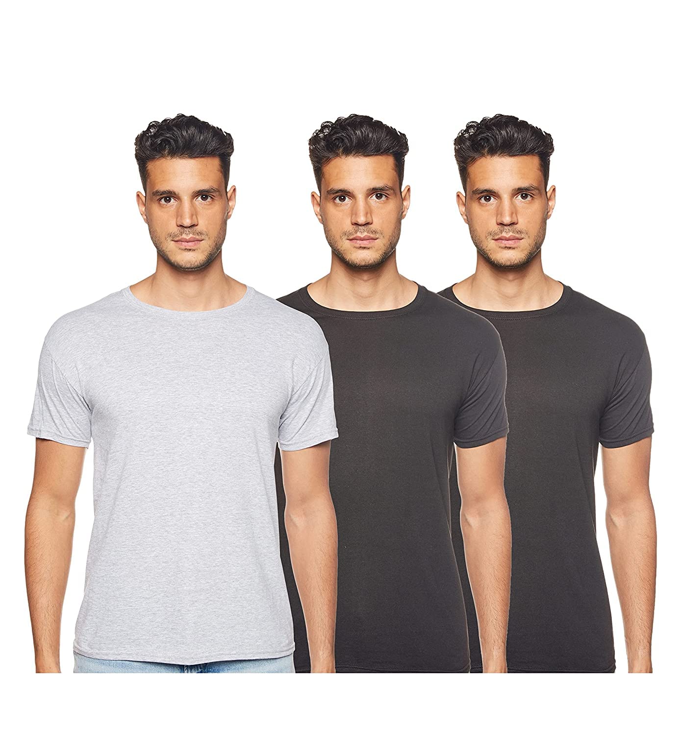 HanesMen's Control Crew Neck Undershirt-Multiple Packs Available