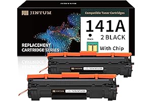 JINTUM 141A Compatible Toner Cartridge Replacement for HP 141A Black Toner Cartridge for HP W1410A