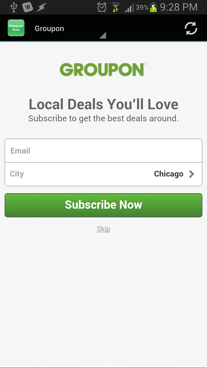 Coupon Hub (free) App on the Amazon Appstore