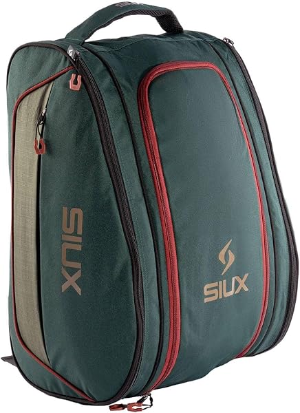 Siux - Paletero Edge con Capacidad para 2 Palas y Compartimento para Zapatillas - Tipo Mochila Ligero y Resistente - 4