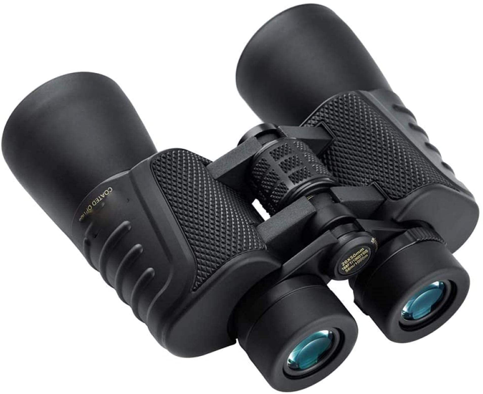Binoculares 20X50 de alta potencia con vision nocturna y ocular gran angular 6