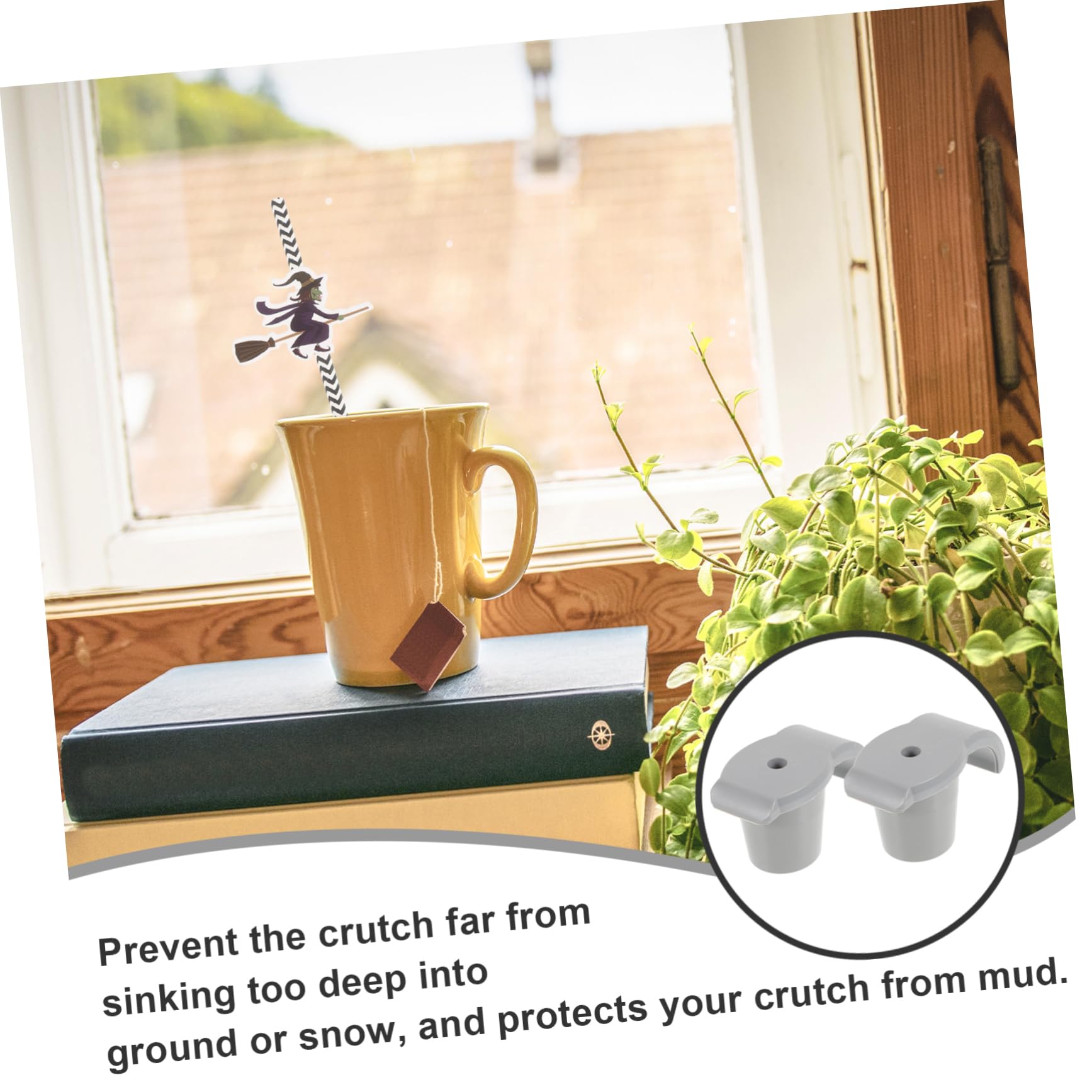 HANABASS Walker Ski Glides Heavy Duty Nonstick Walker Sliders for Elderly Feet Anti-Slip