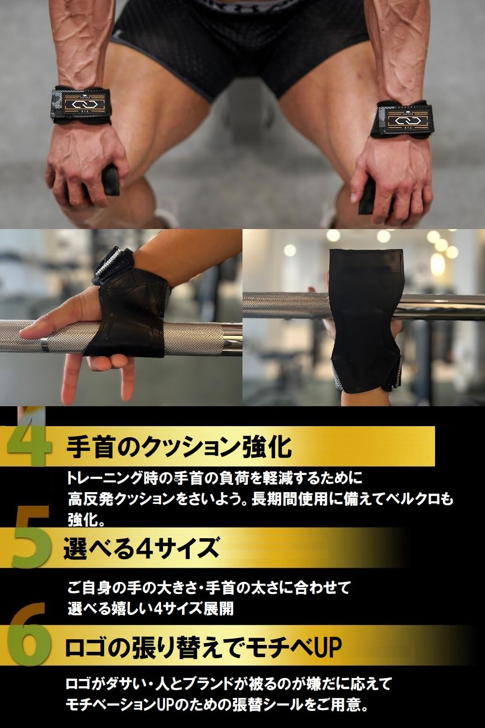 【握りやすいクッション搭載】 パワーグリップ プロトレーニー監修筋トレ Amazon | GW SPORTS パワーグリップ プロ プロトレーニー監修 【握り