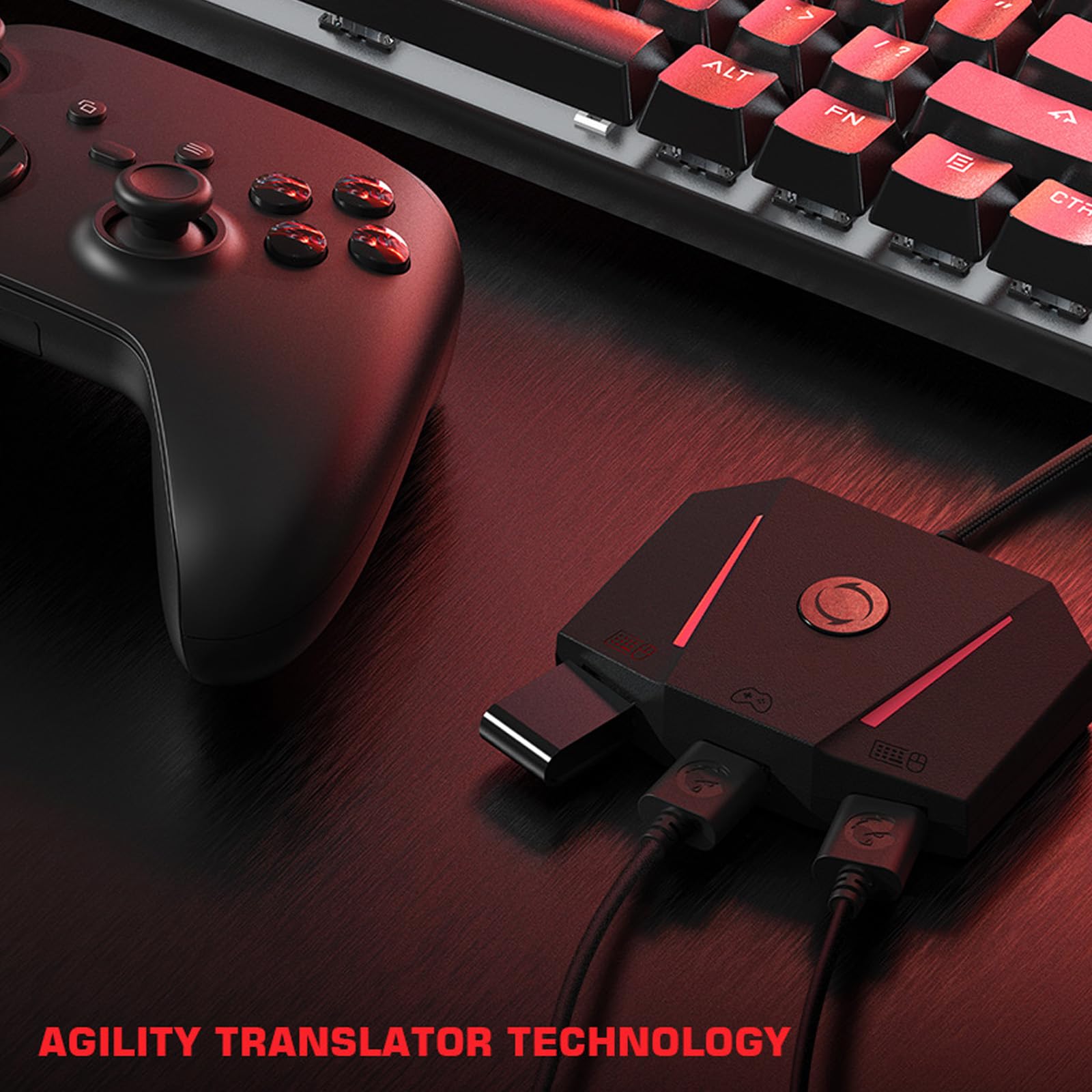 Crossing Platform Tastatur Maus Konverter Precisions Gaming Adapter Gaming Zubehör Einfache Installation