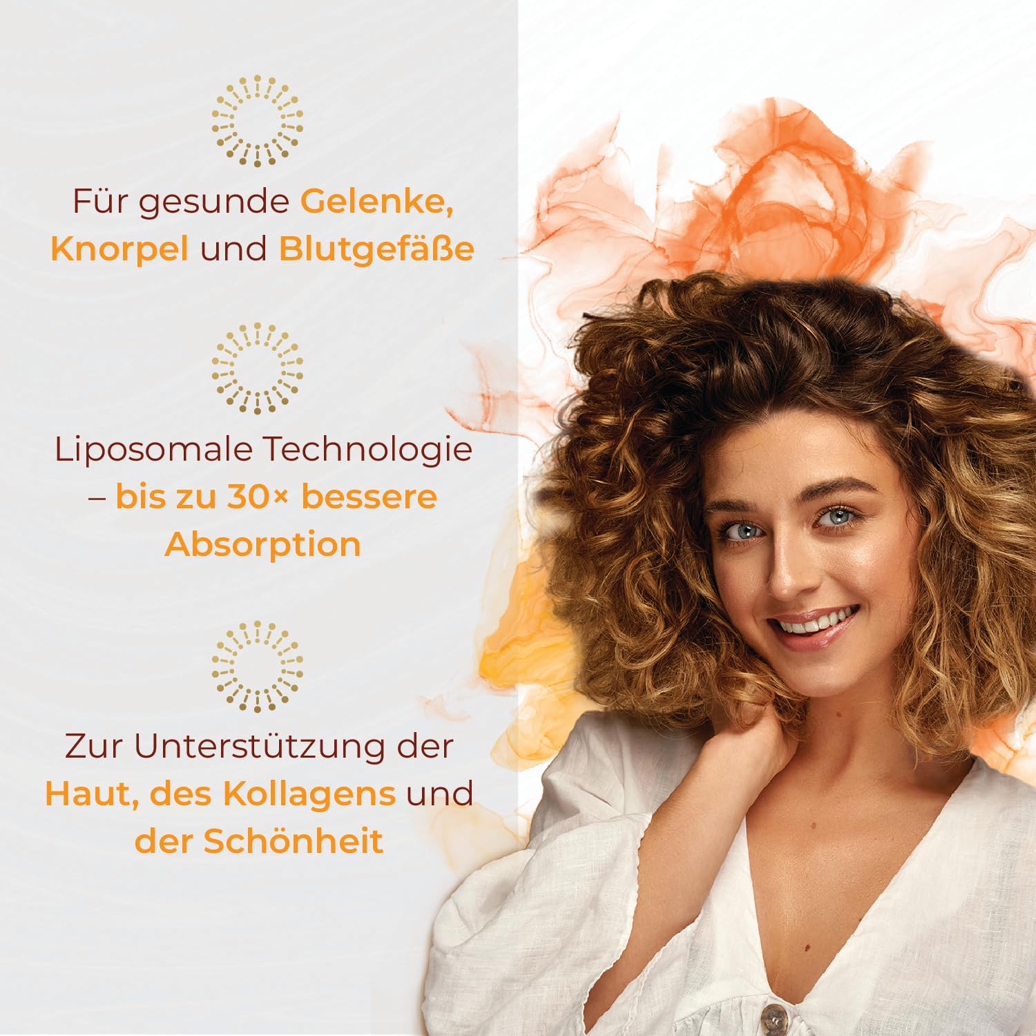 Vitamin C - Hochdosiert 900mg pro Tagesdosis Liposomal Vitamin C - Liposomales Technologie garantiert volle Vitaminabsorption - 90 Kapseln 3er-Pack - Vegan, GMP Qualität