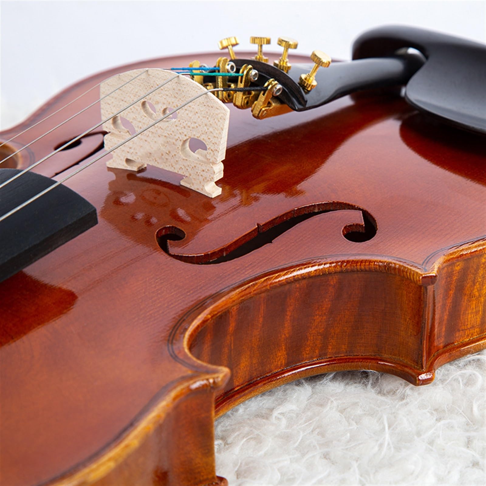 Violine Spielgeige Antik Matt Geige Für Anfänger 1/4 1/2 3/4 4/4 1/8(3/4)