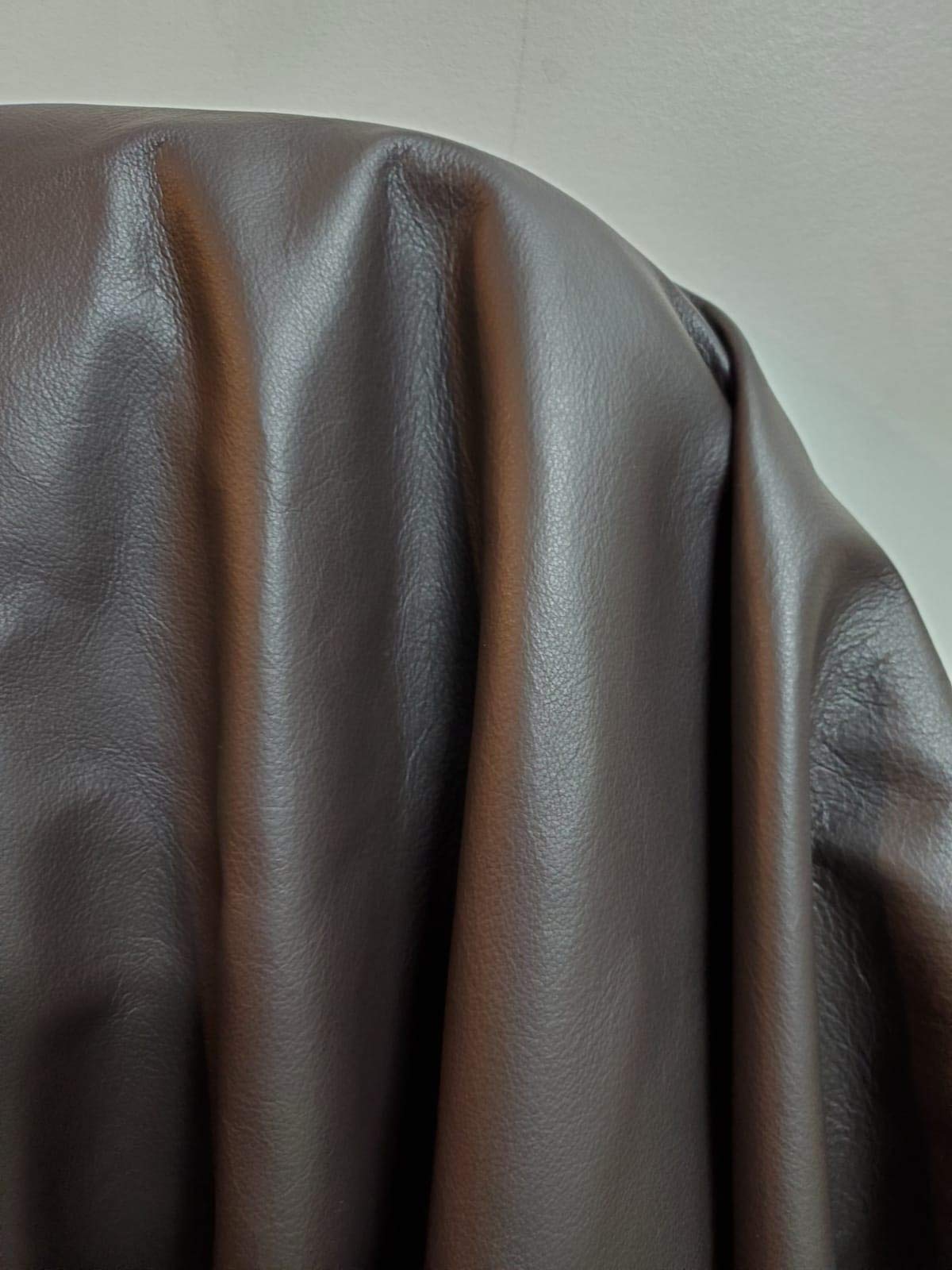 Amazon.com: NAT Leathers Brown Italian Nappa Soft Upholstery Chap 