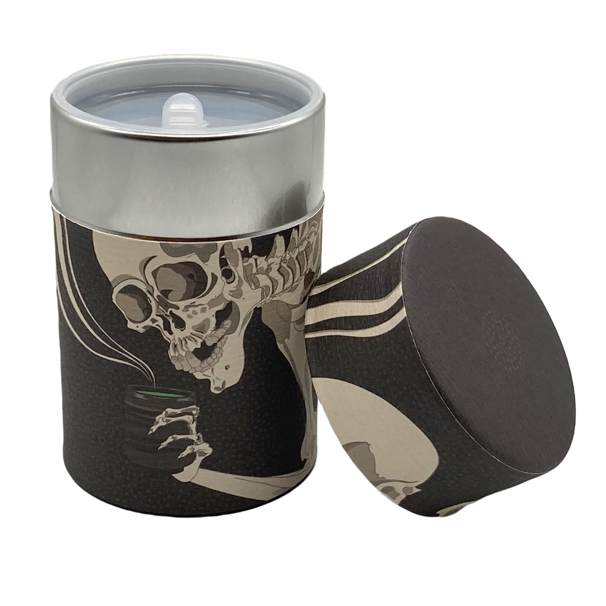 Amazon｜野口熊太郎茶園 茶筒 茶缶 100g 和紙貼り 中蓋付き