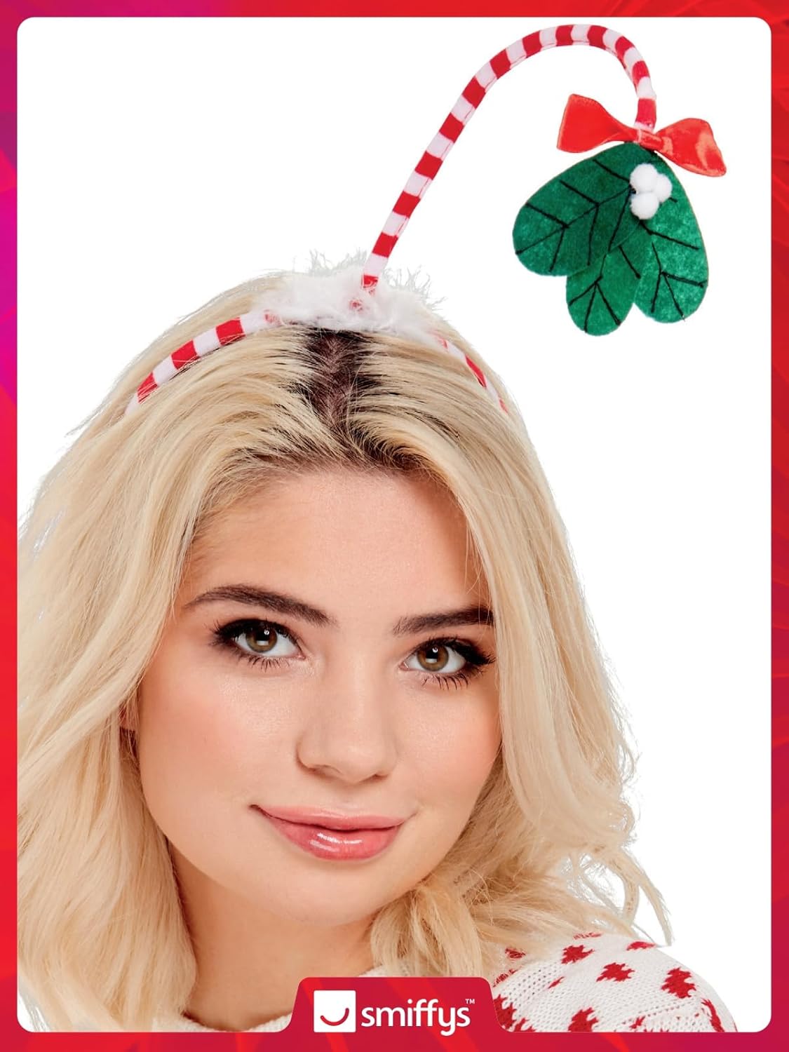 Smiffy's Mistletoe Kisses Headband