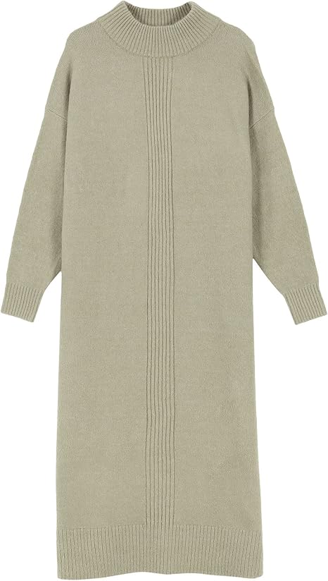 Amazon Co Jp 神戸レタス メランジゆるニットワンピース E2981 フリー 杢ライトカーキ 服 ファッション小物 Amazon Co Jp 神戸レタス メランジゆるニットワンピース E2981 フリー 杢ライトカーキ 服 ファッション小物