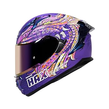 Amazon.com: HAX Obsidian Pro Full Face Dual Visor Adult