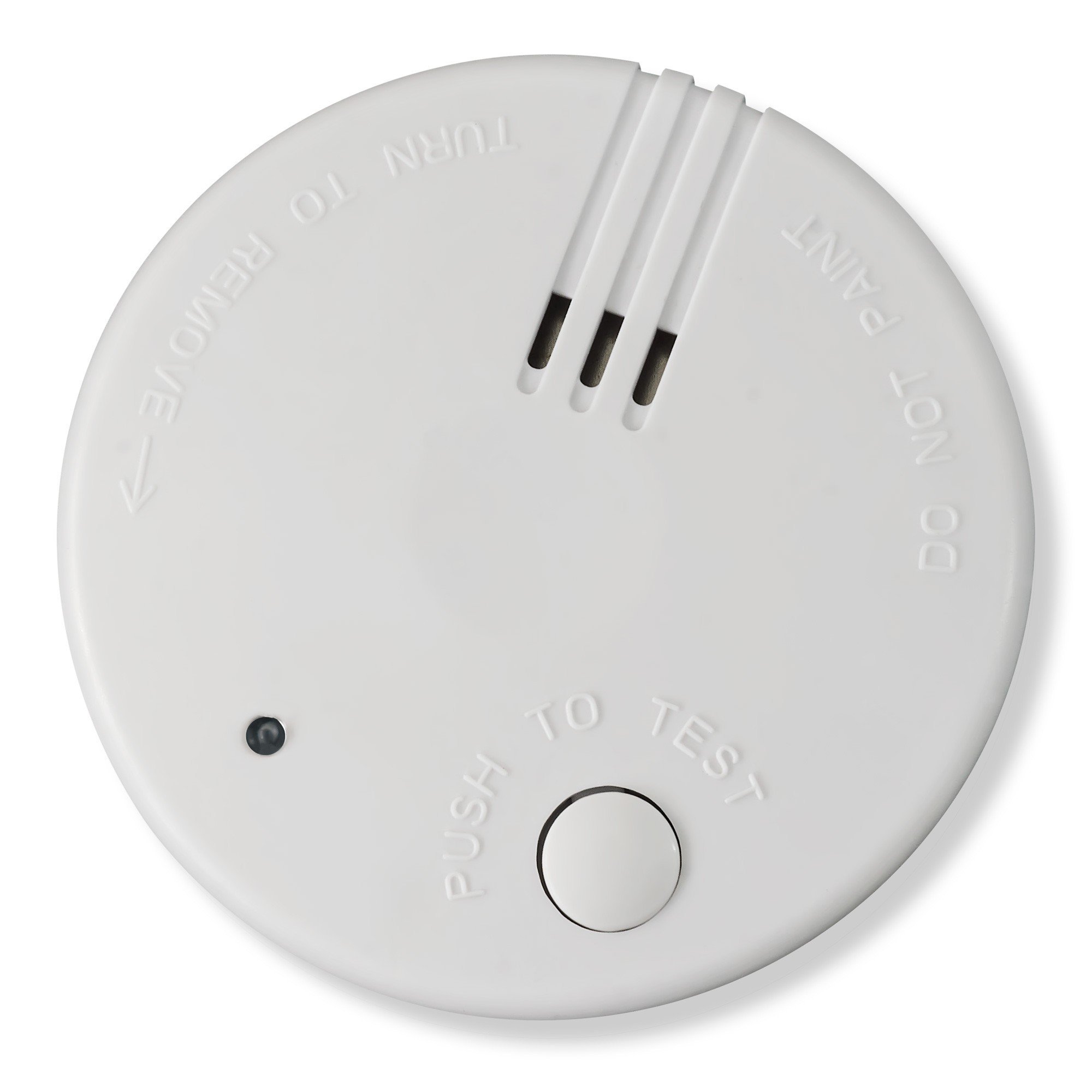 7x mini détecteur de fumée Nemaxx de qualité et discret avec batterie au lithium - selon la norme DIN EN 14612