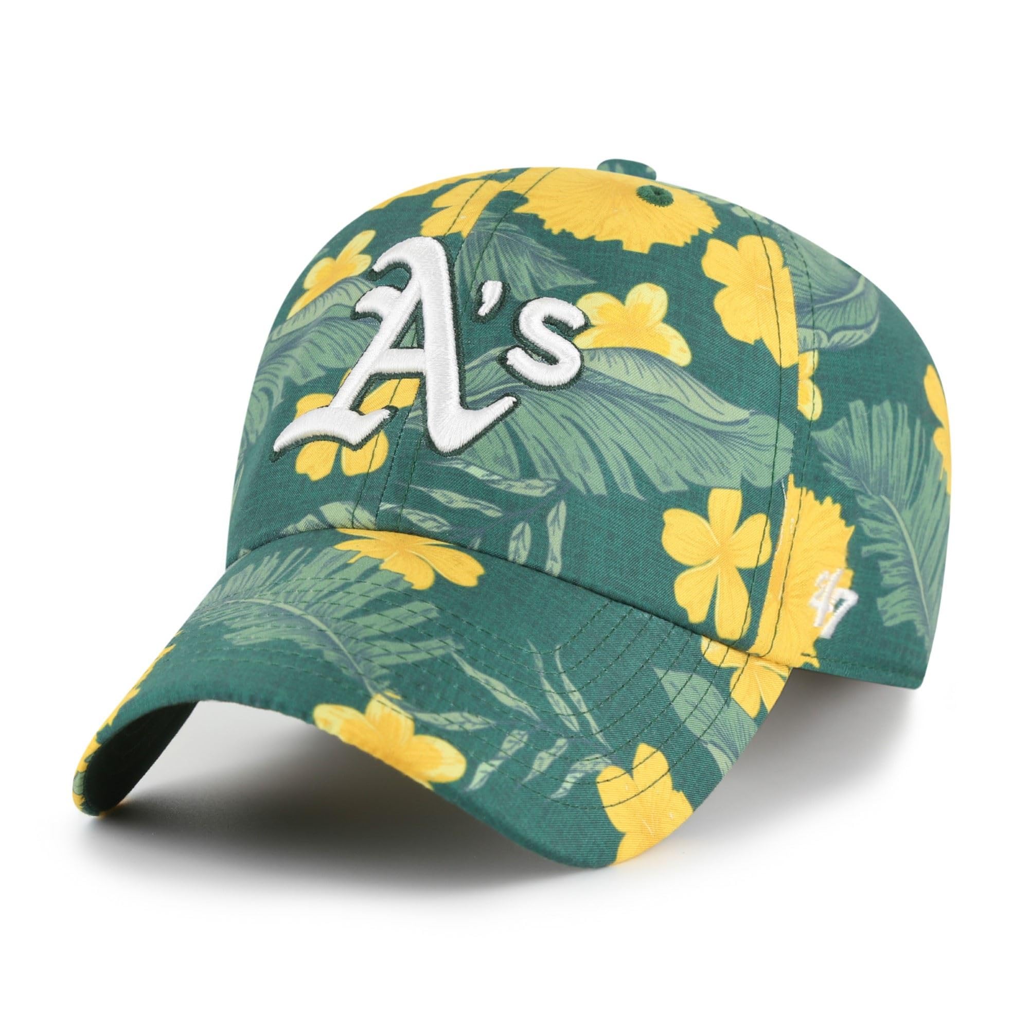 47 Oakland Athletics MLB Beach Side Clean Up Cap Green