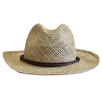【scha】リボン付きシーグラスハット（L）【定価約¥40,000】麦わら帽子 scha】リボン付きシーグラスハット（L）【定価約¥40,000】麦わら