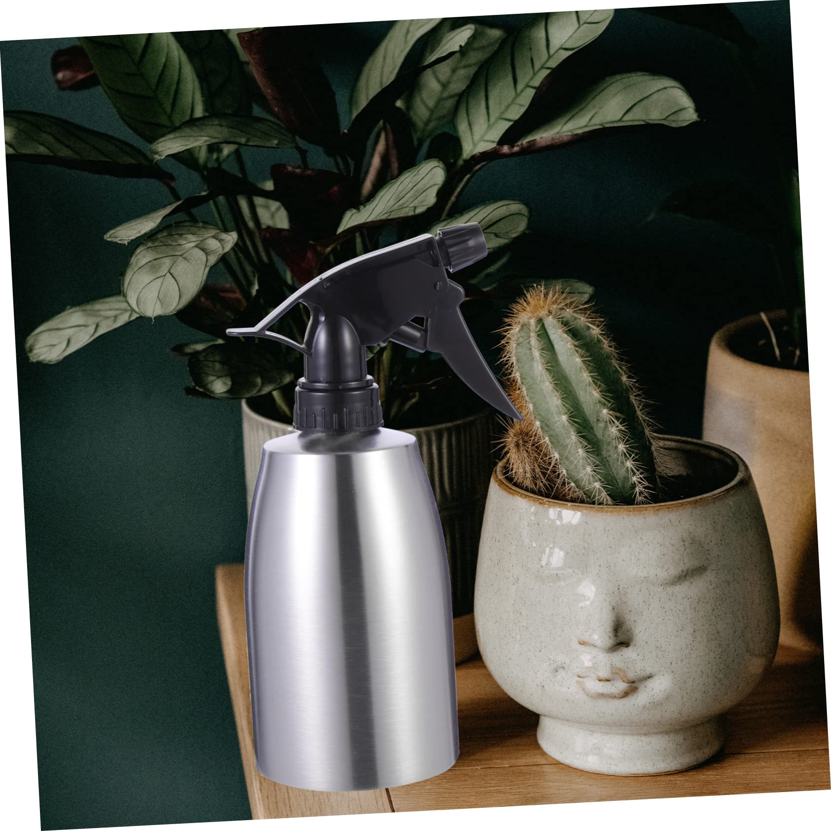 Pulvérisateur à Pression Manuelle 1,2L Avec Tige Rallongée - Pour Arrosage Plantes, Jardin, Nettoyage - Bouteille Transparente Avec Pompe Orange