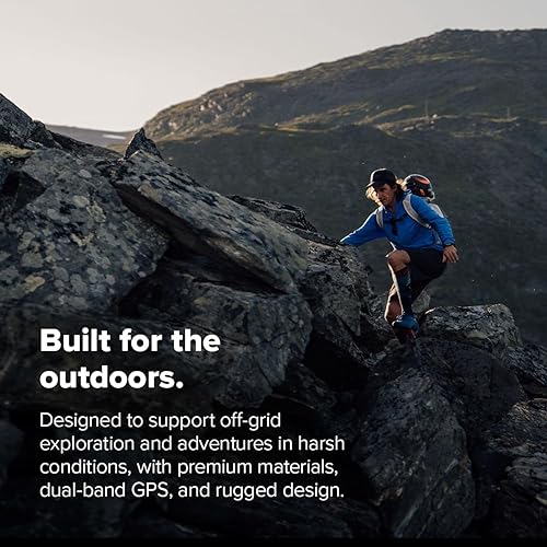 Miniatura 3 de SUUNTO Reloj deportivo con GPS vertical 2, pantalla táctil AMOLED brillante de 1.5 pulgadas, linterna LED, duración de la batería de 20 días, mapas