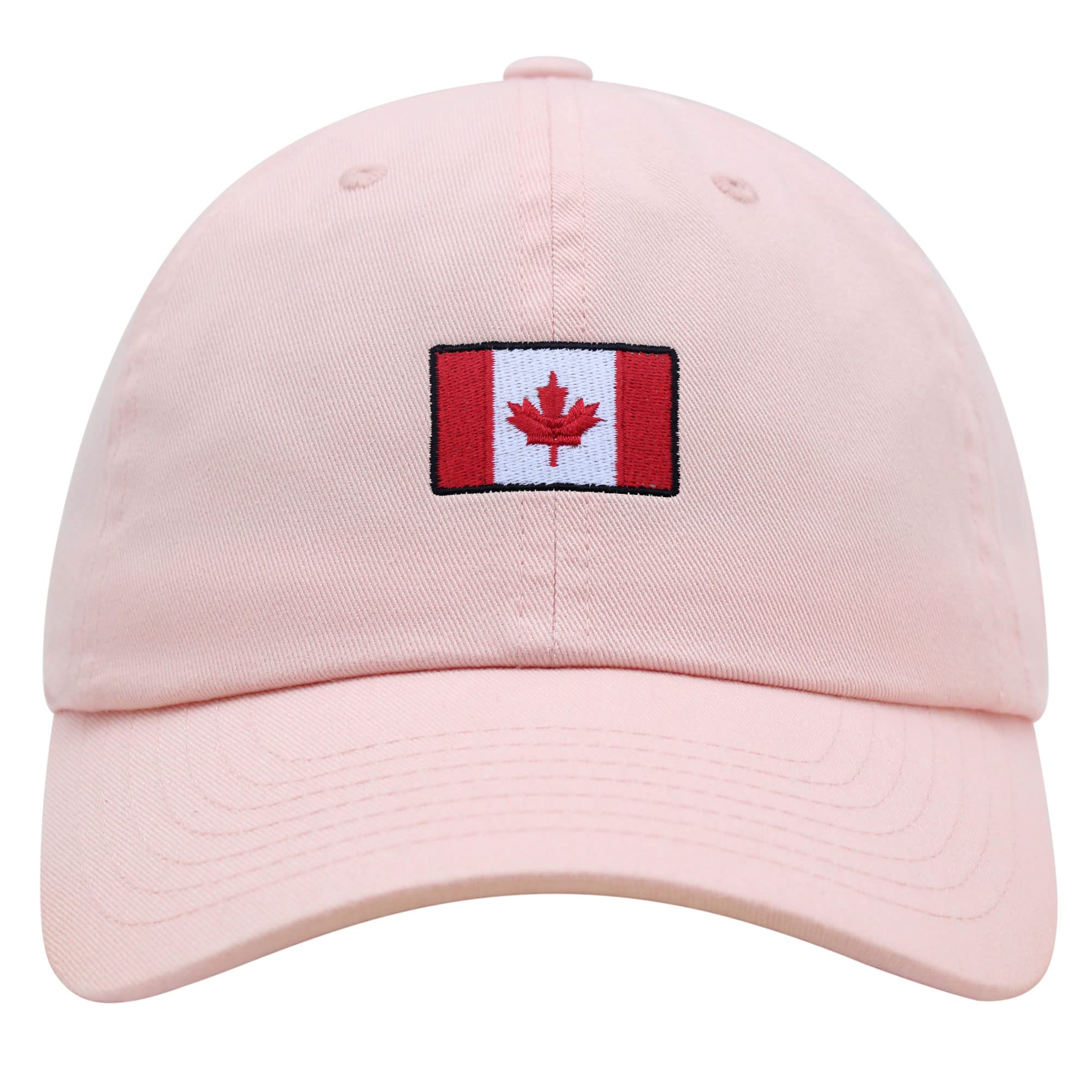 JPAK Canadian Flag Premium Dad Hat Embroidered Baseball Cap Canada Logo