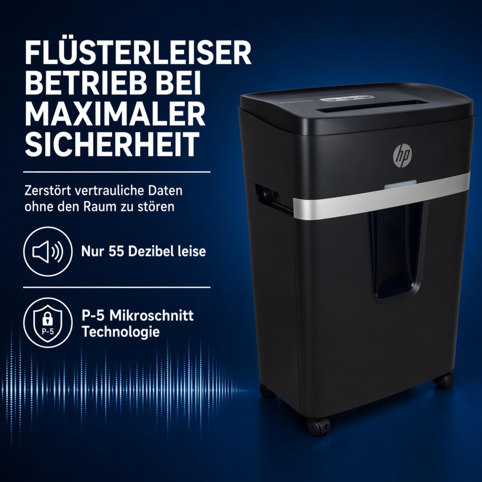 HP niszczarka dokumentów Pro Shredder 12MC