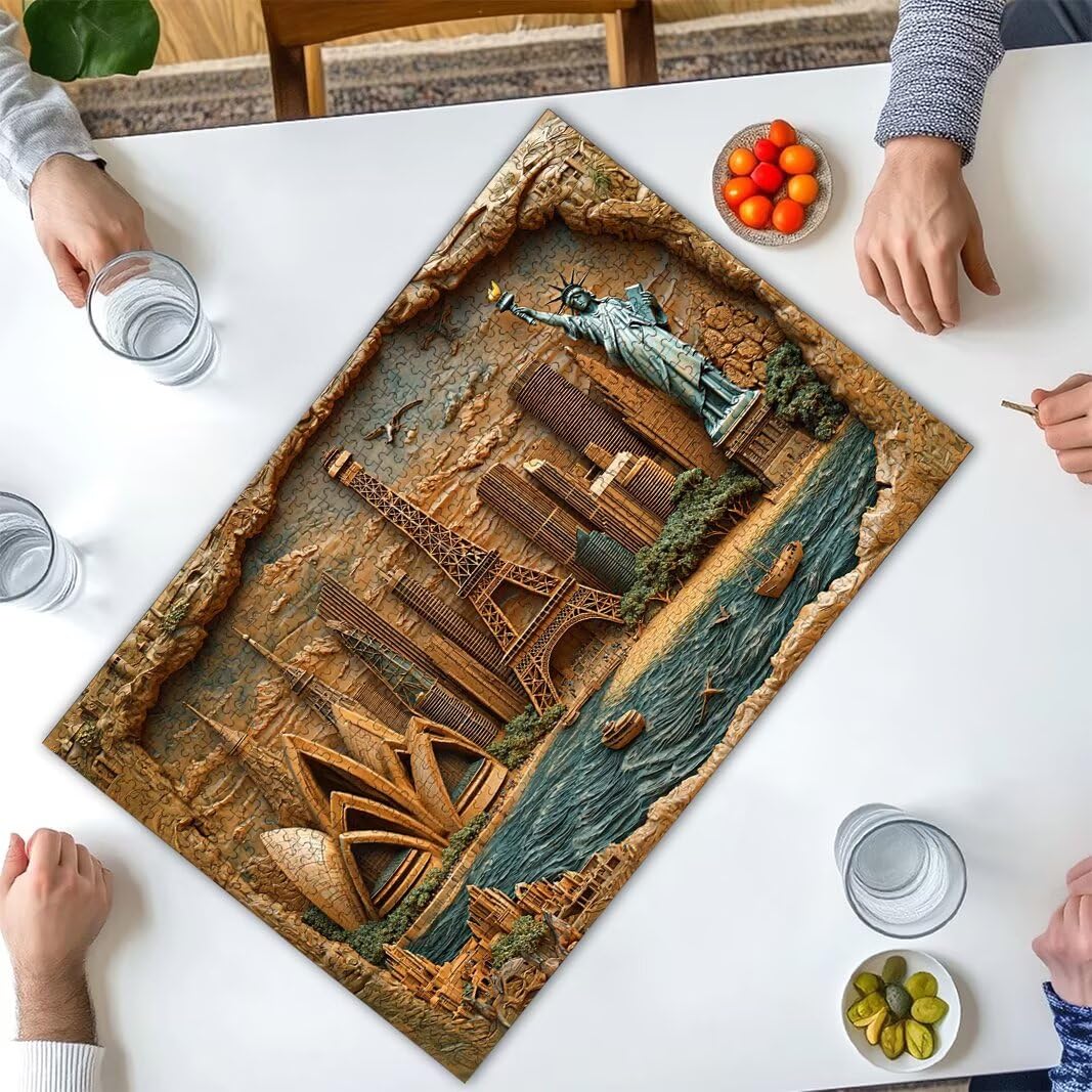 Puzzle dla dorosłych 1500 sztuk, puzzle dla dorosłych - 2940