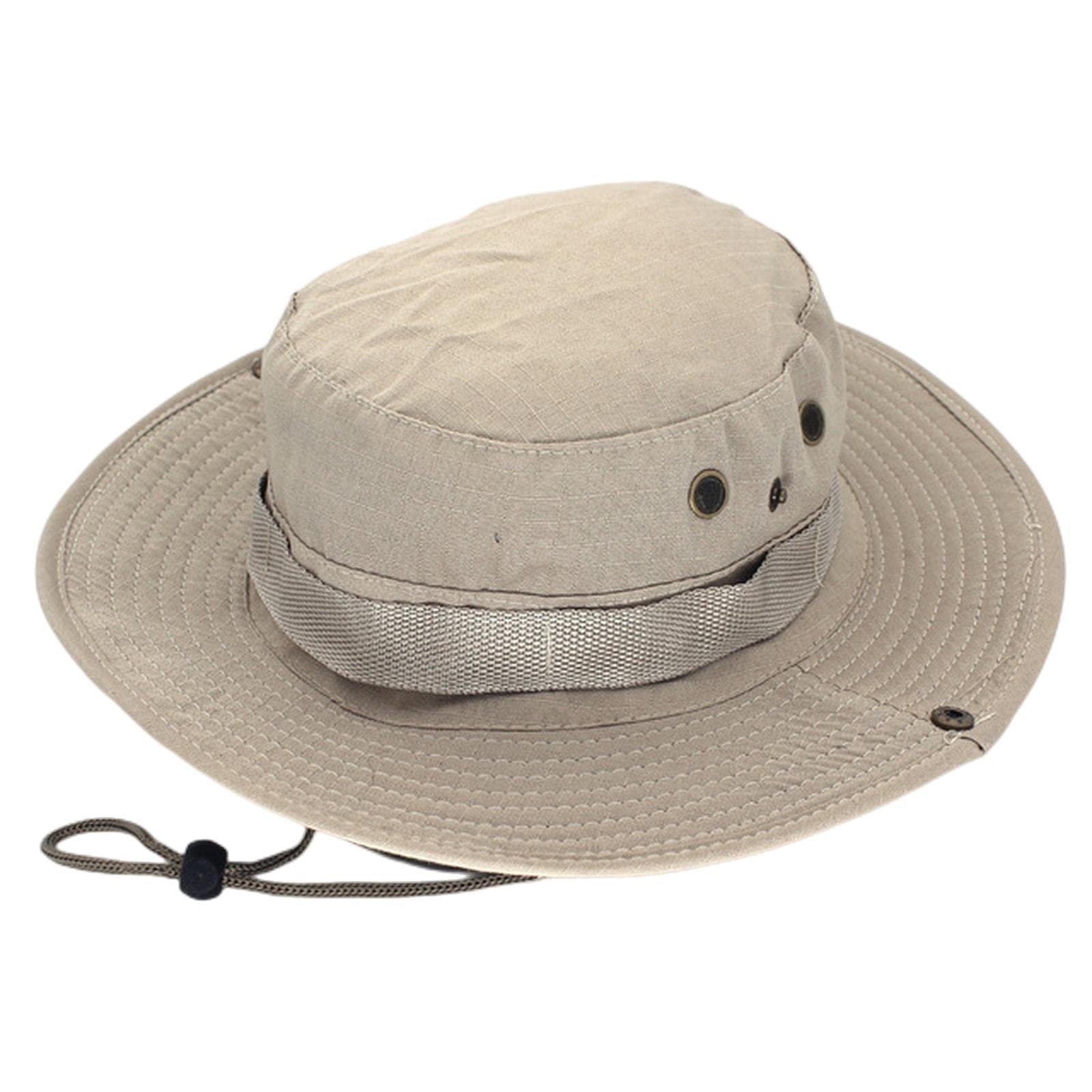 MOGSA Sombrero de pescador unisex para camping, senderismo, viajes, pesca, montañismo, sombra, sombrero de sol