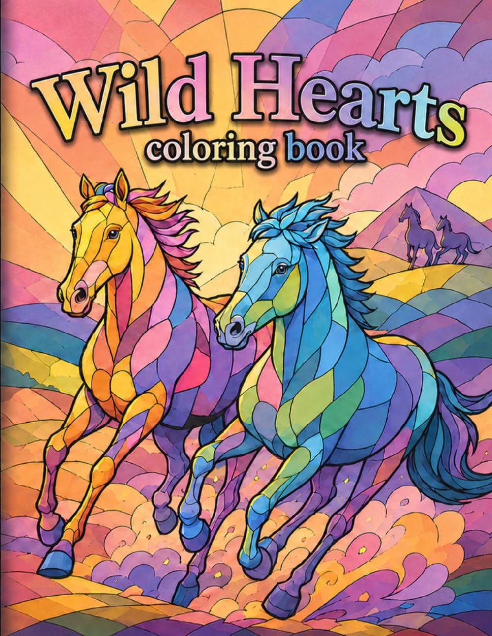 Wild Hearts: Coloring Book