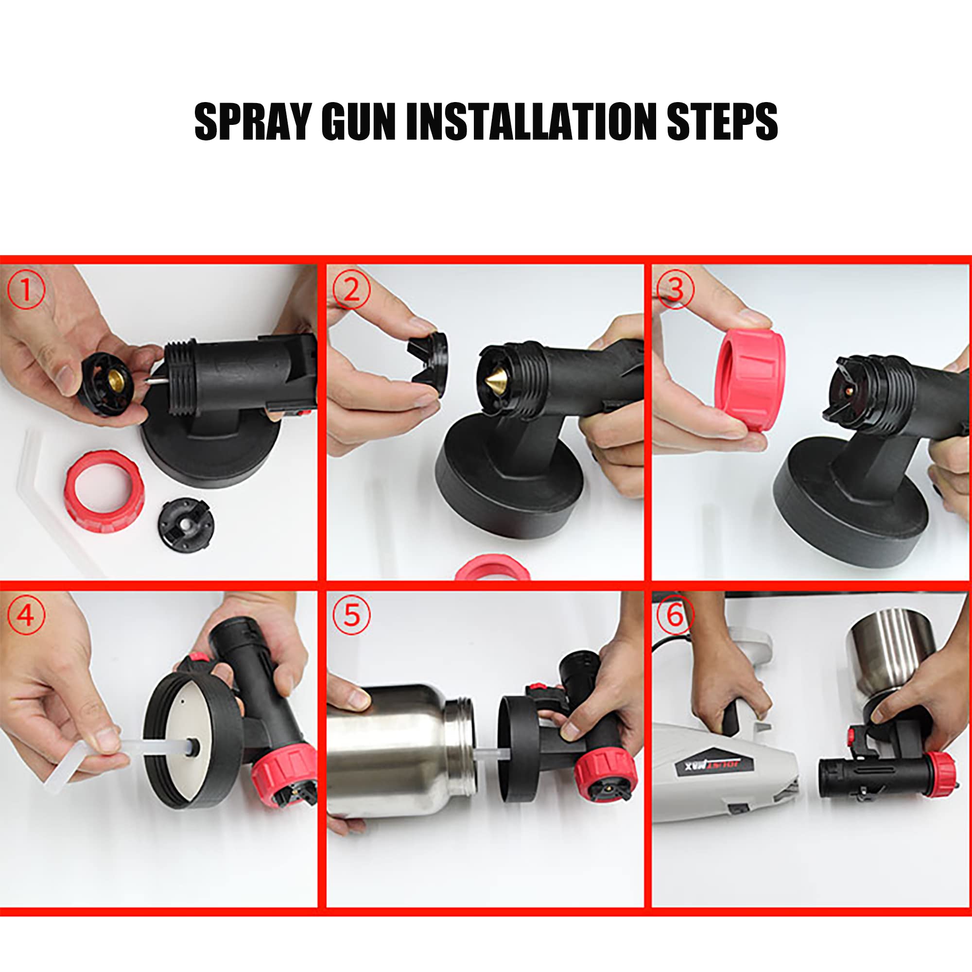Herramienta de pulverización de chocolate para decoración de pasteles, pistola de aerógrafo con 2 boquillas para galletas y postres, máquina de chorro de arena para hornear