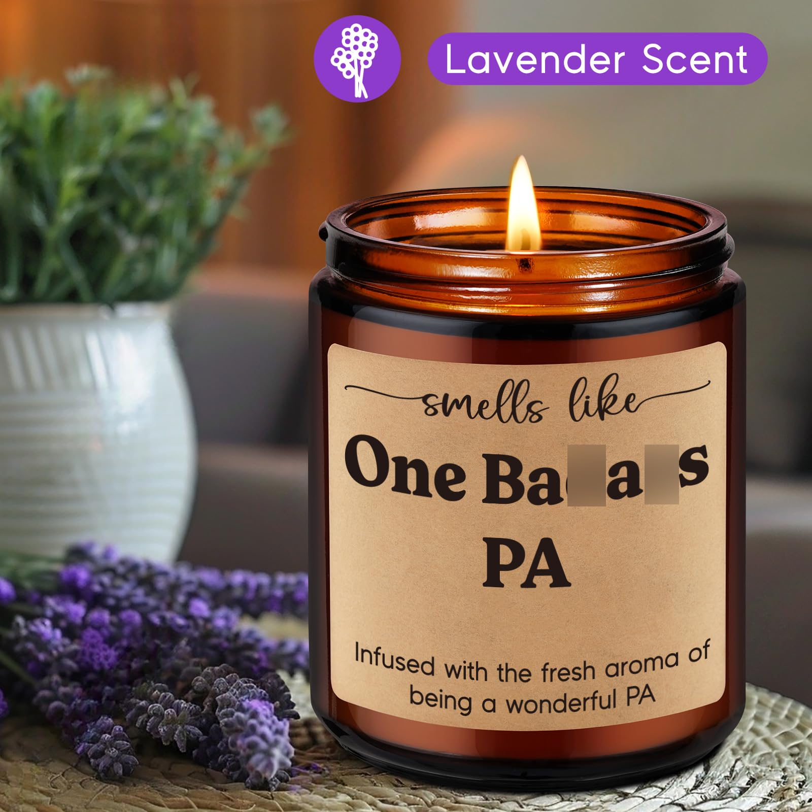 Fairy's Gift Candle, Physician Assistant Gifts for Women Men, PA Week, Physician Assistant Graduation Gifts, PA School Essentials, White Coat Ceremony, Mothers Day, Bday Presents for Medical Students