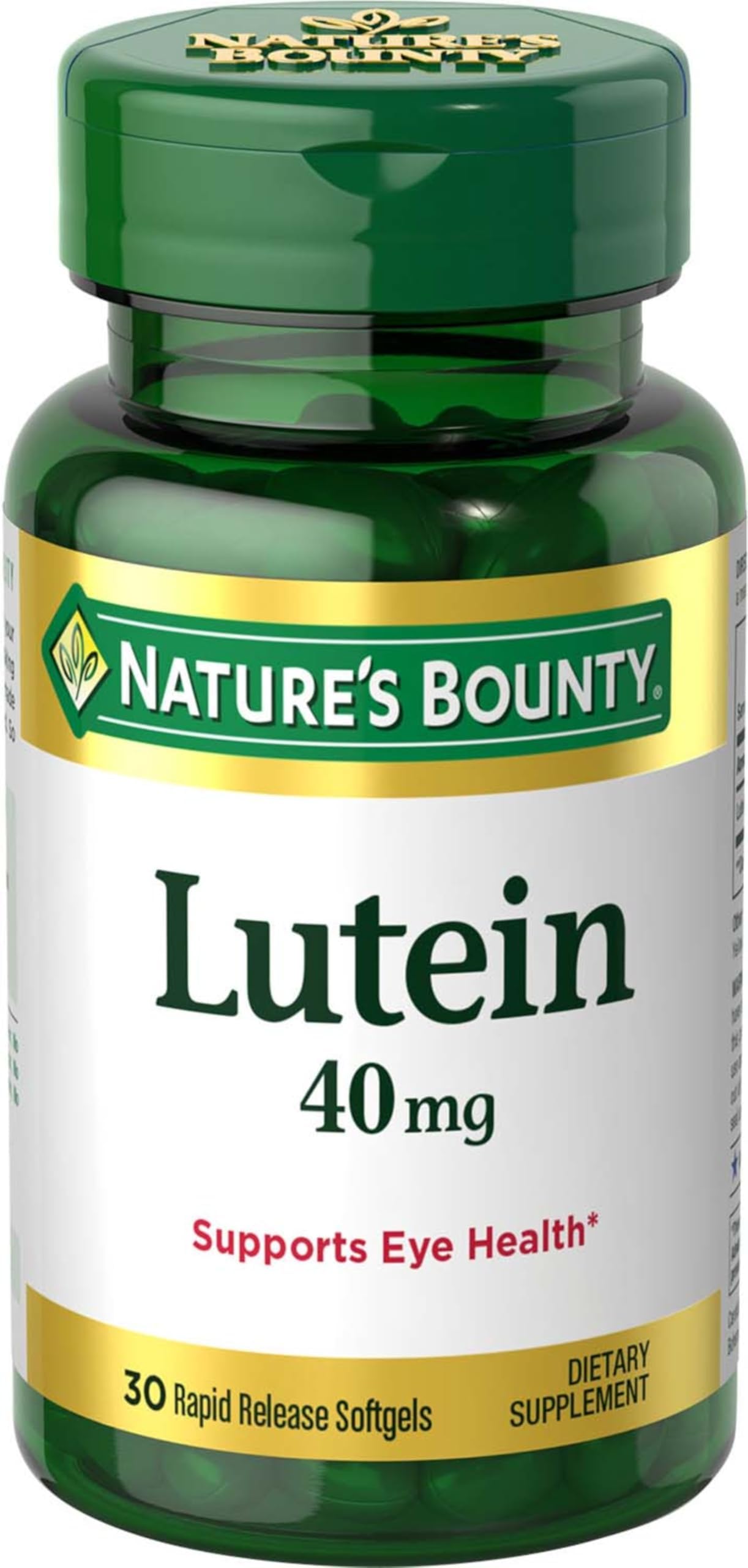 Lutein Softgels, 40 Mg