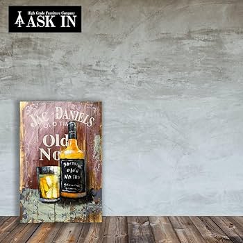 ジャックダニエル　ガラスアートパネル　ウイスキー　絵画　アート　パネル　壁画 楽天市場】2枚組!! ｢JACK DANIEL'S｣!! 正規ライセンス!! 大型